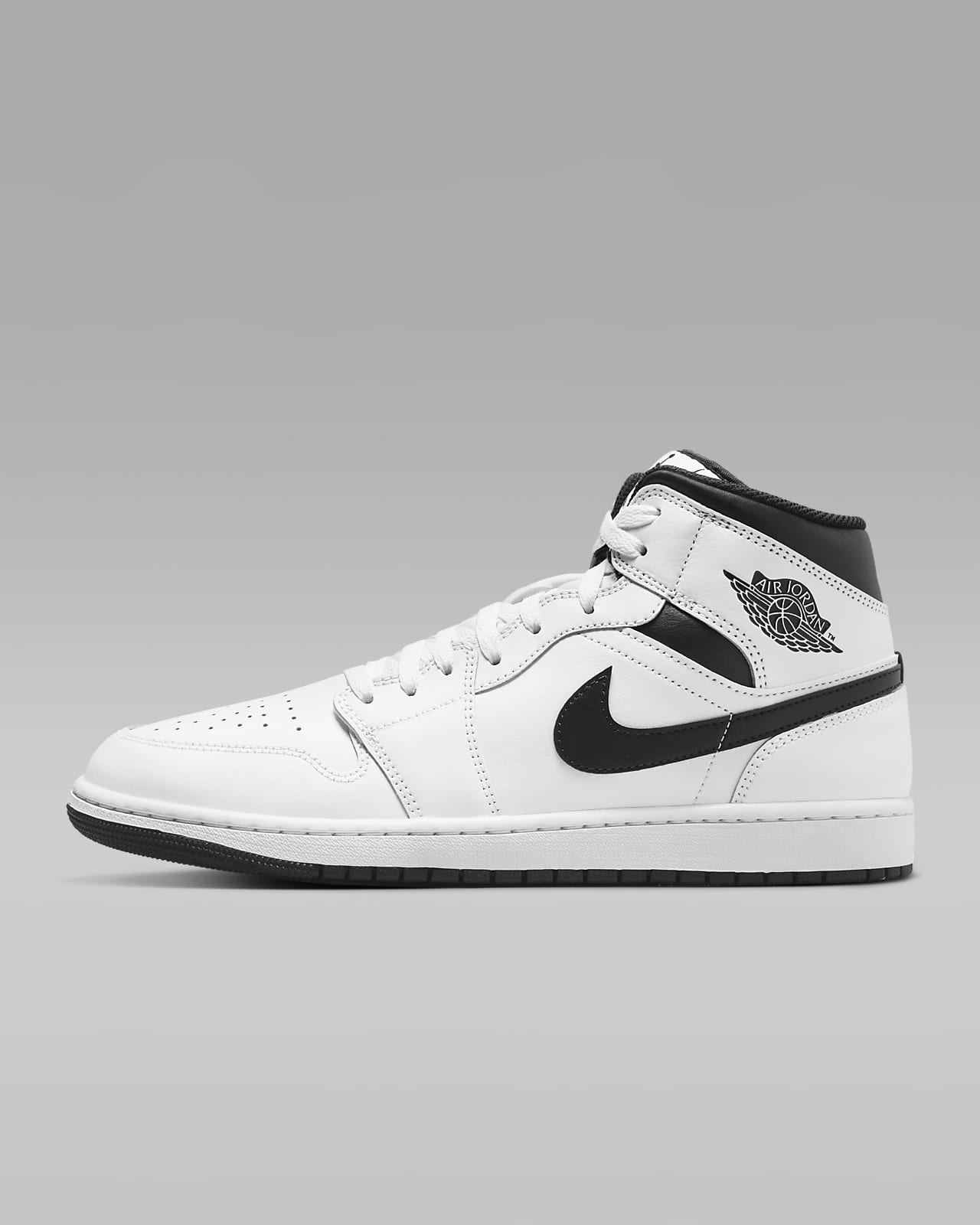 Мужские кроссовки nike Air Jordan 1 Mid черные