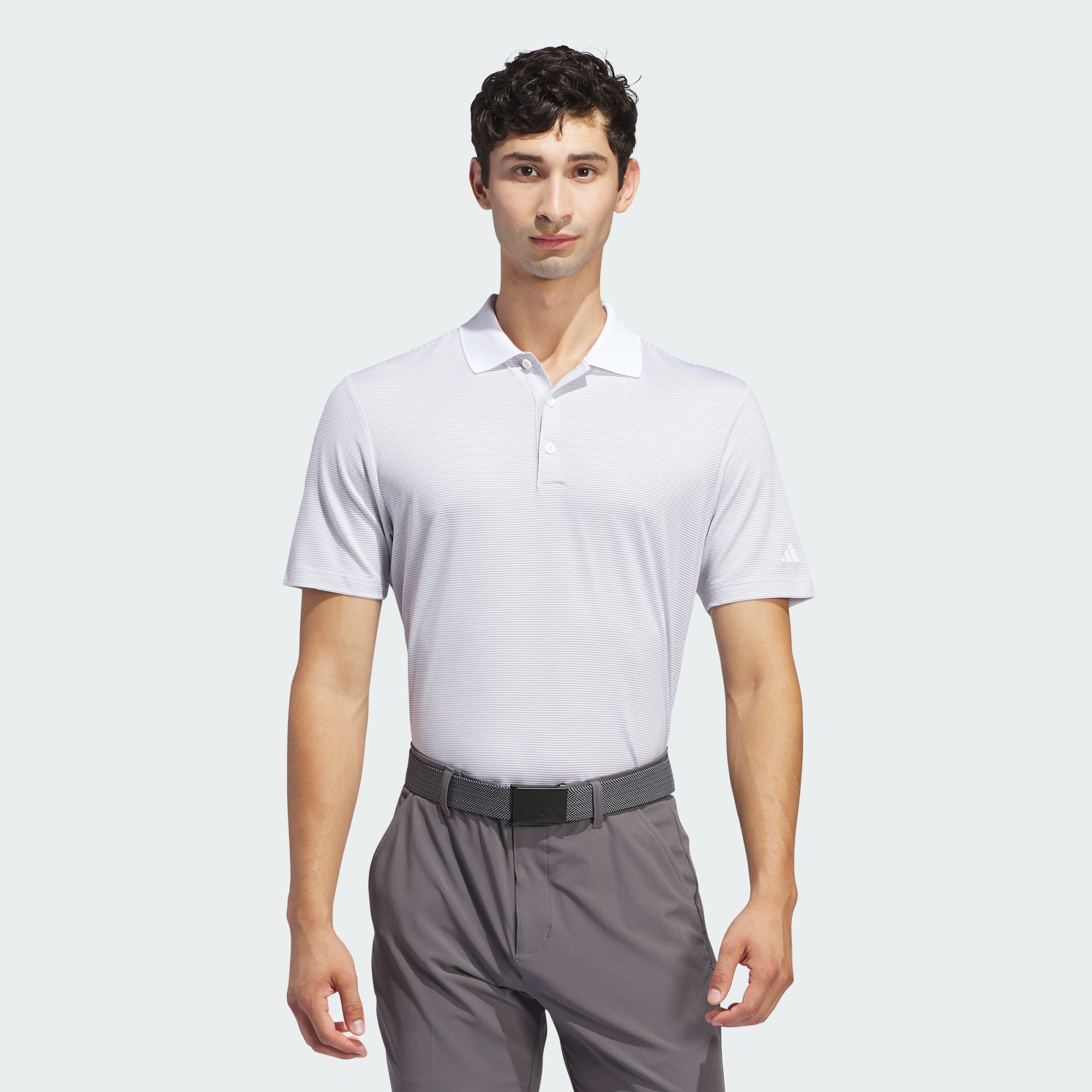 Мужская футболка adidas OTTOMAN POLO SHIRT серая