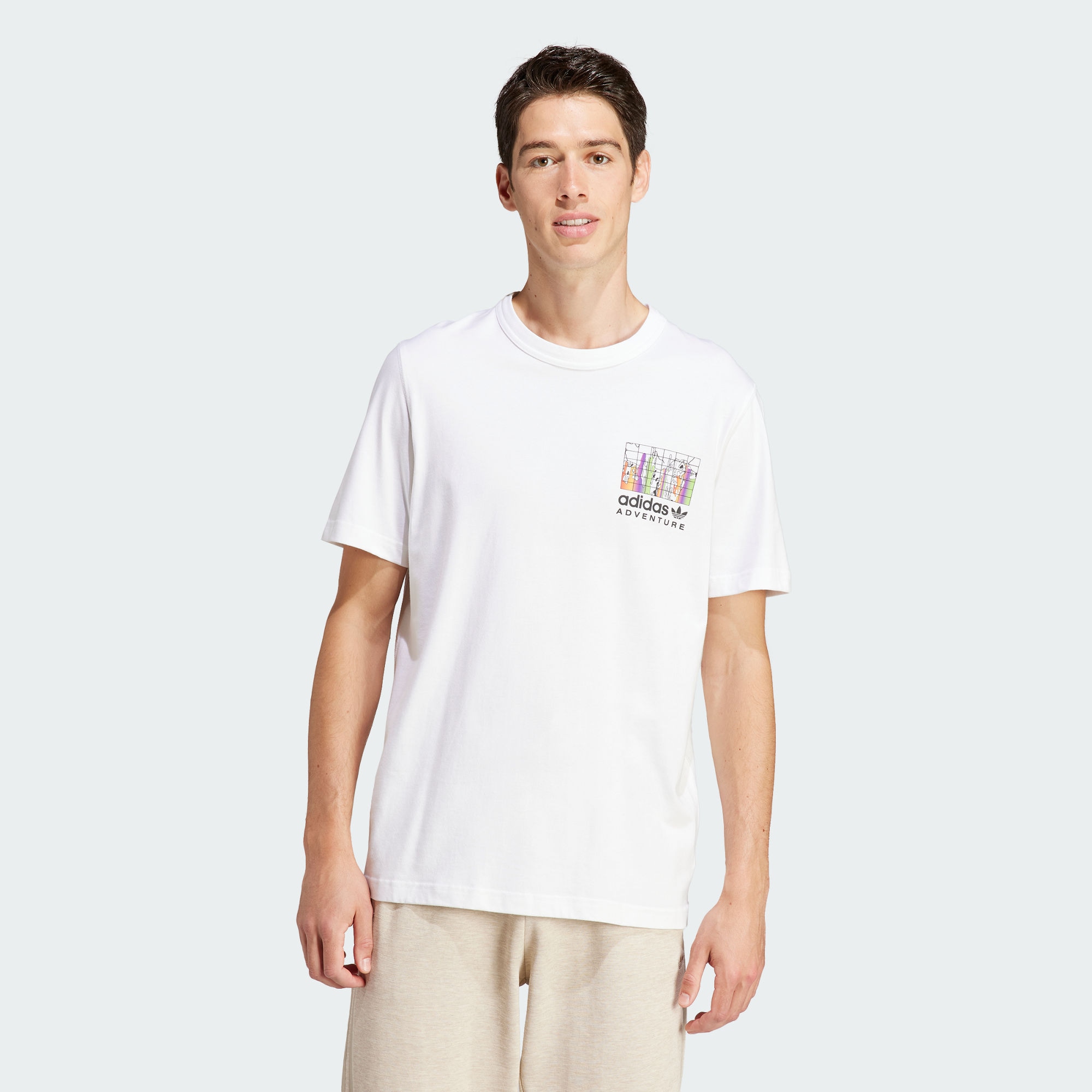 Мужская футболка adidas ADVENTURE GRAPHIC TEE