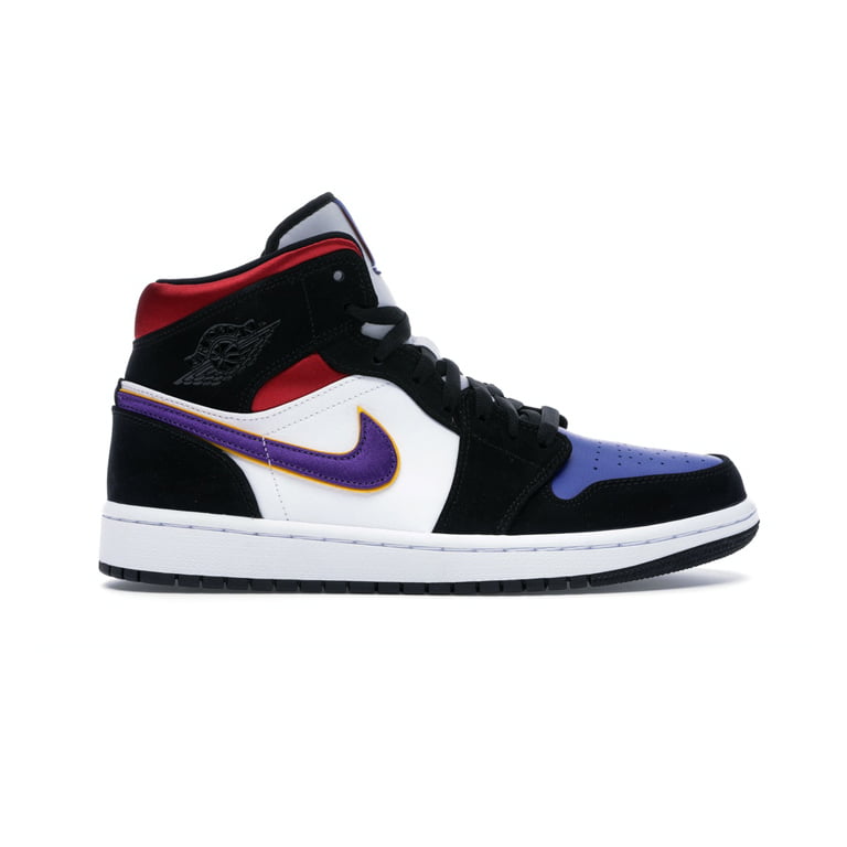 Кроссовки Nike Air Jordan 1 Mid Lakers Top 3