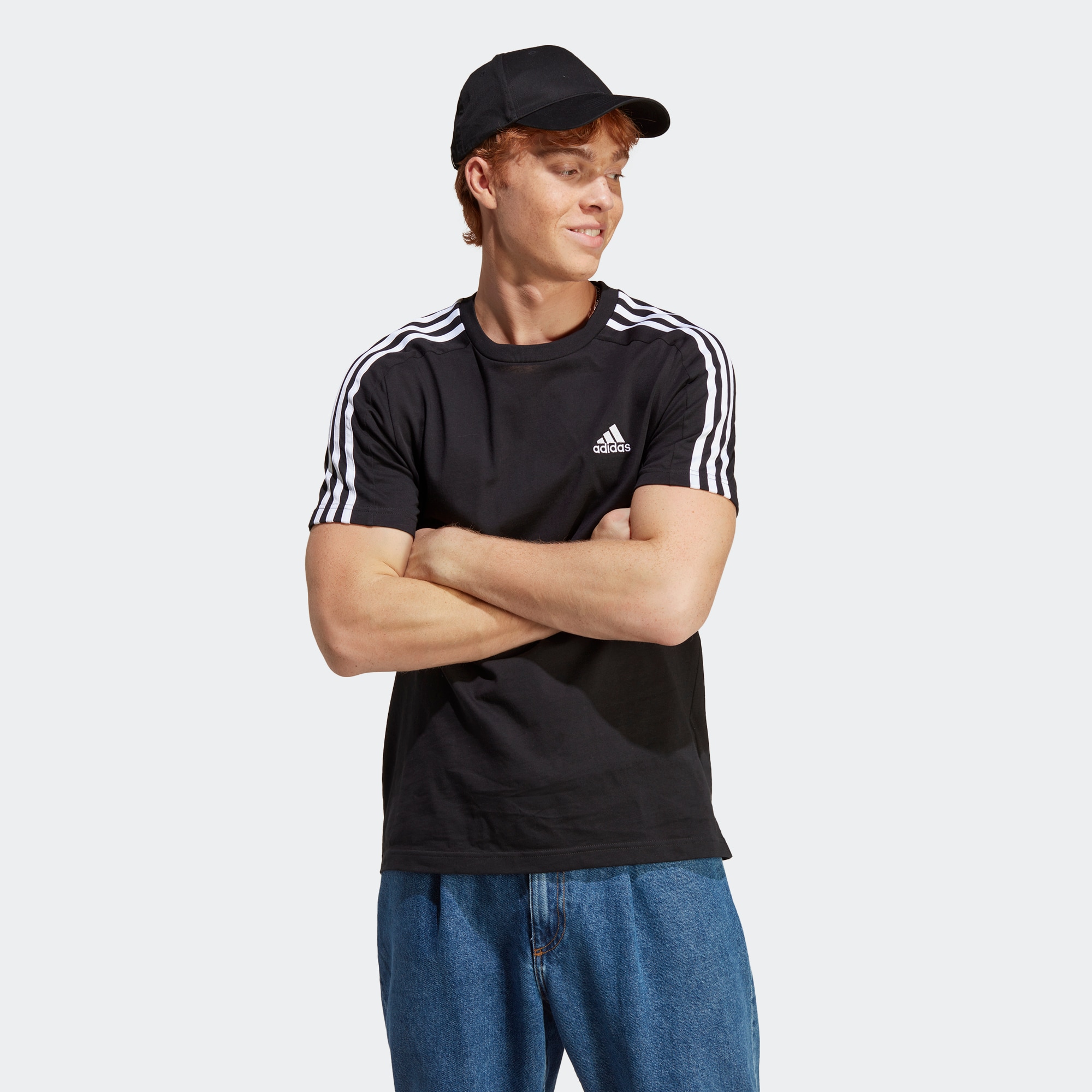 Мужская футболка adidas ESSENTIALS SINGLE JERSEY TEE