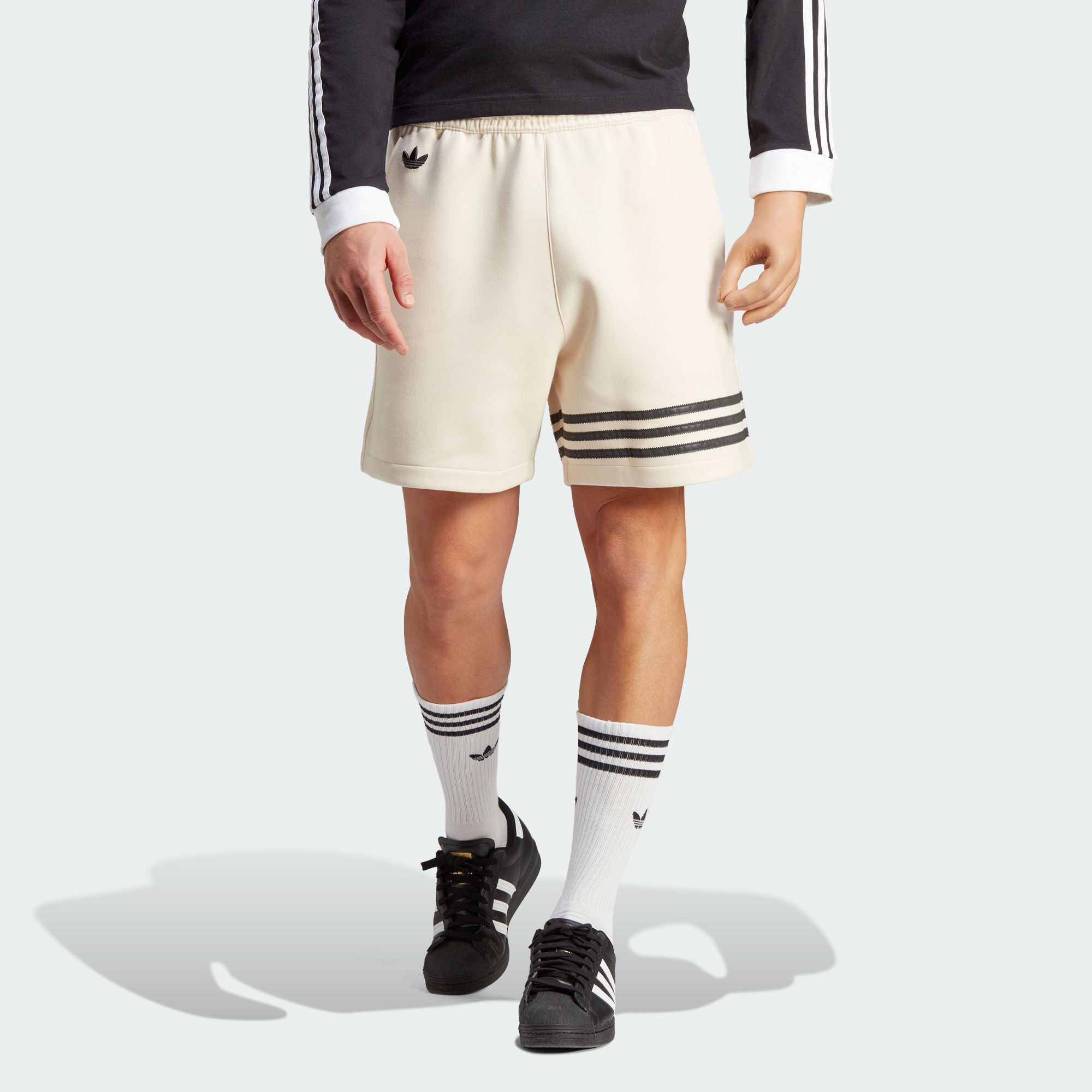 Мужские шорты adidas STREET NEUCLASSIC SHORTS белые