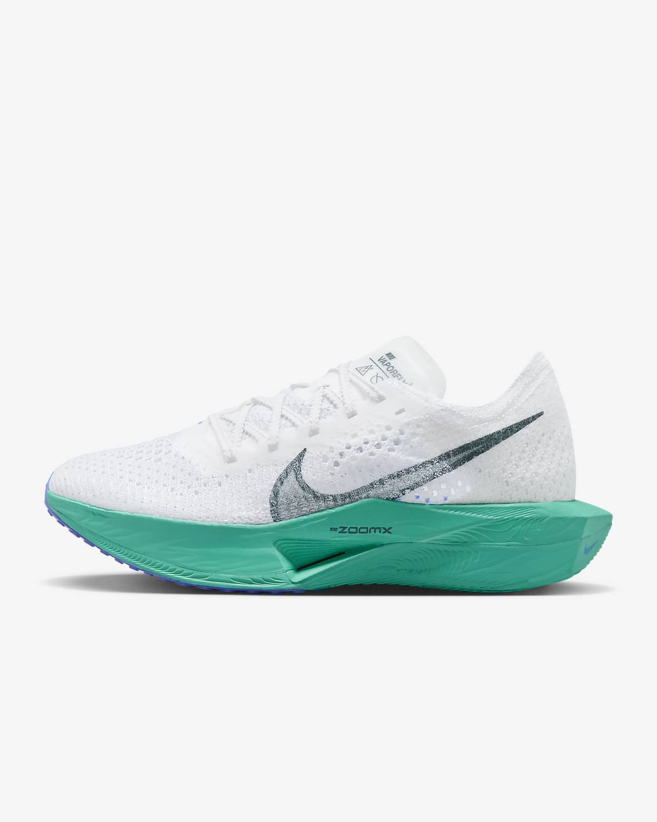 Женские кроссовки Nike ZoomX Vaporfly 3 зеленые