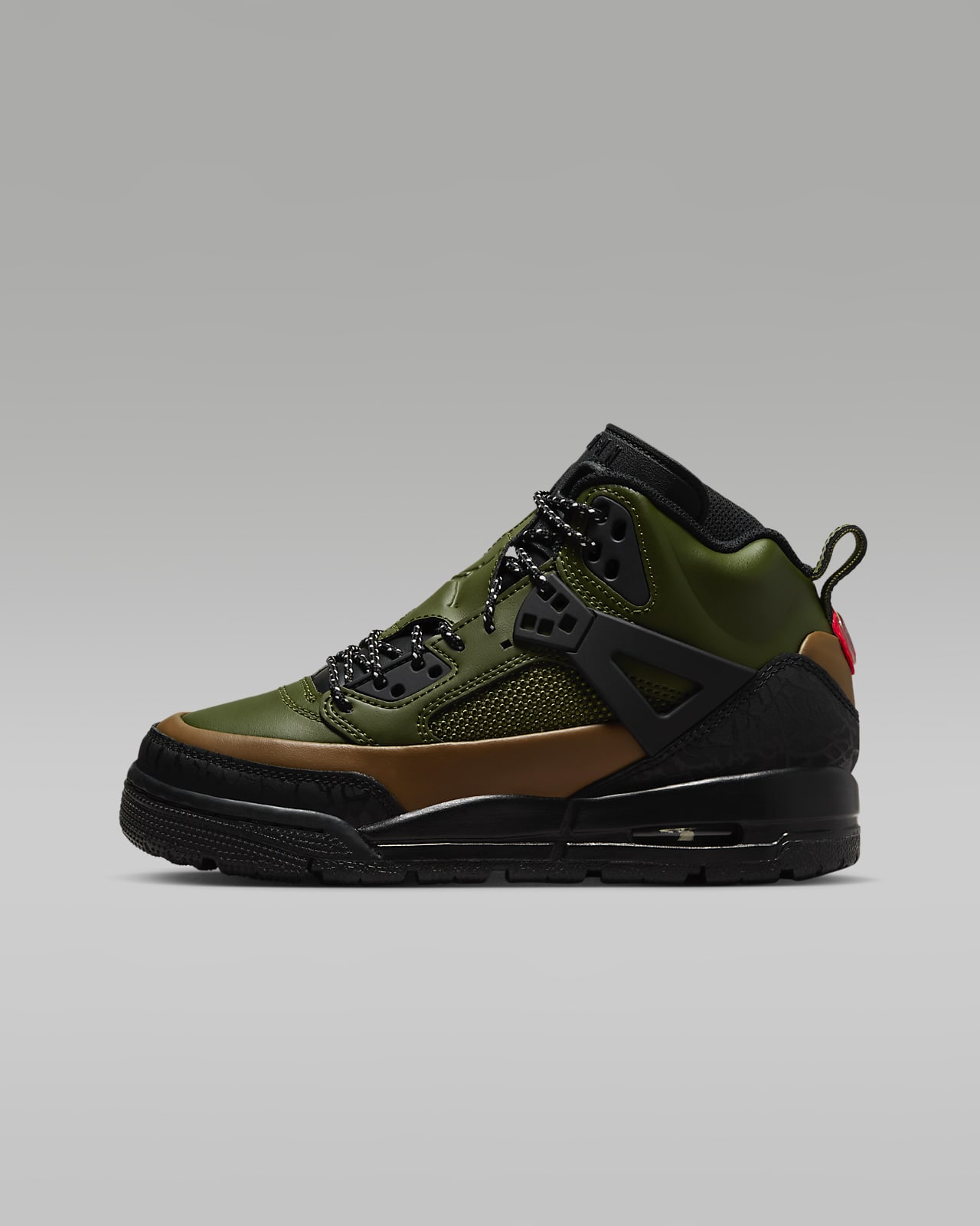 Детские кроссовки nike Jordan Winterized Spizike (GS) черные