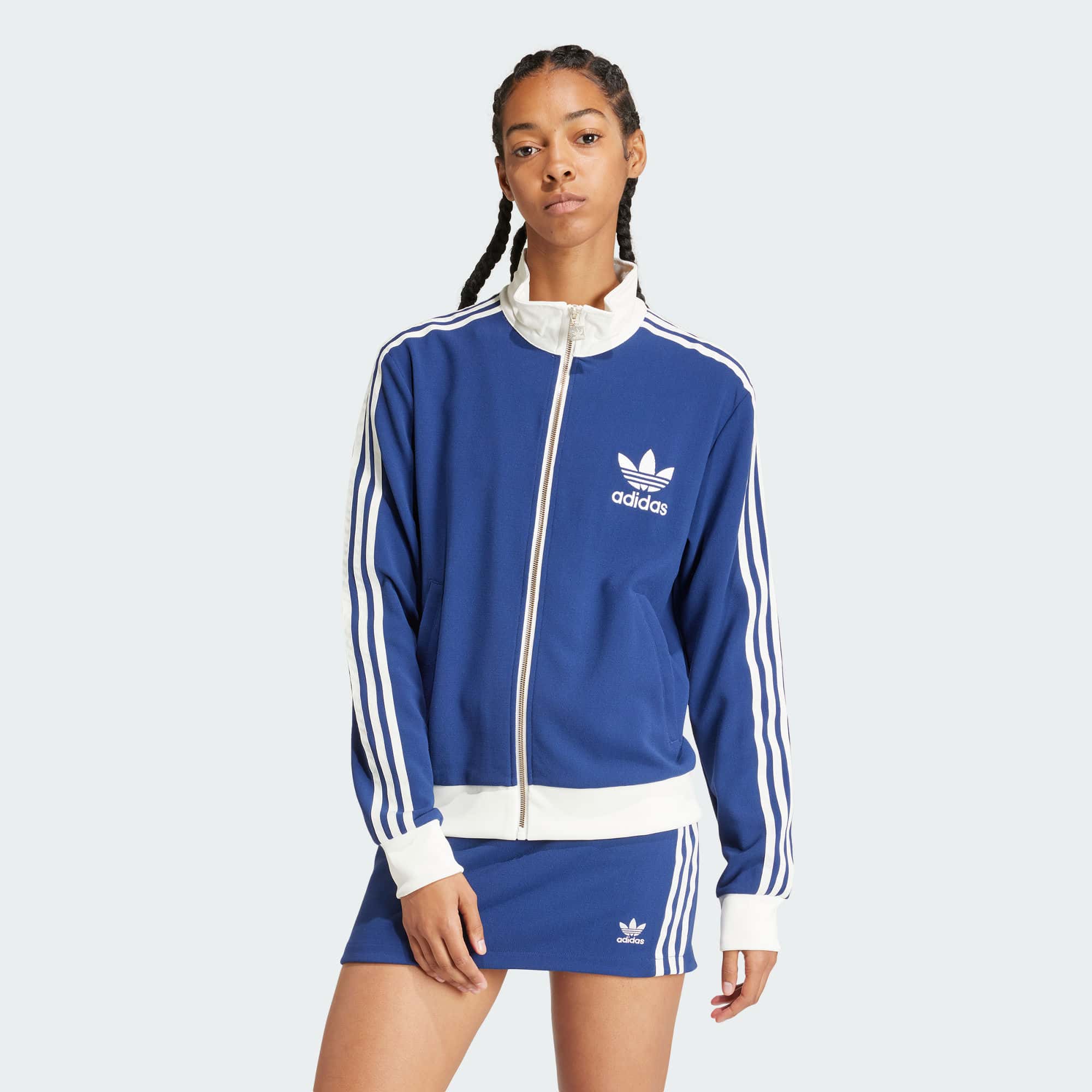 Женская куртка adidas PREMIUM CREPE TRACK TOP