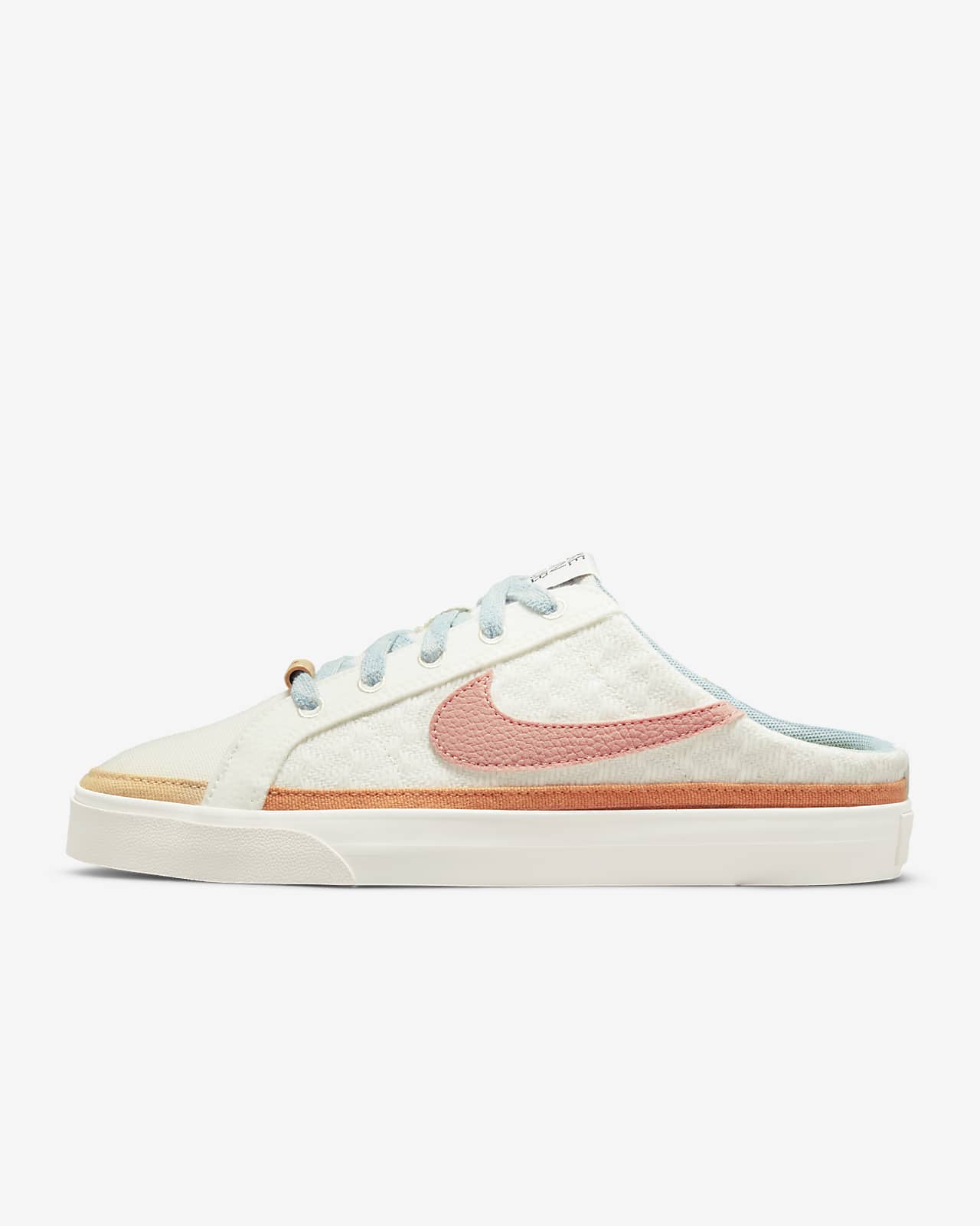 Женские кроссовки Nike Court Legacy Mule синие