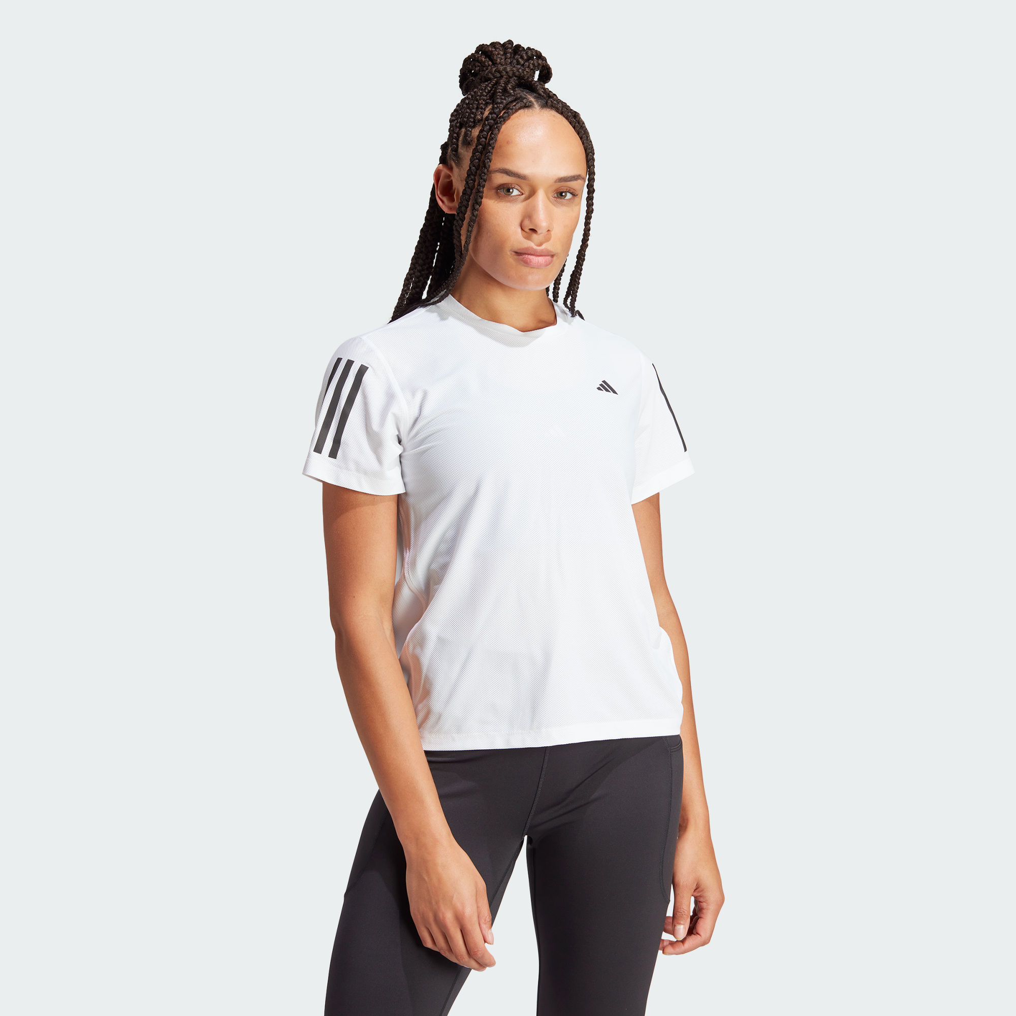 Женская футболка adidas OWN THE RUN TEE белая