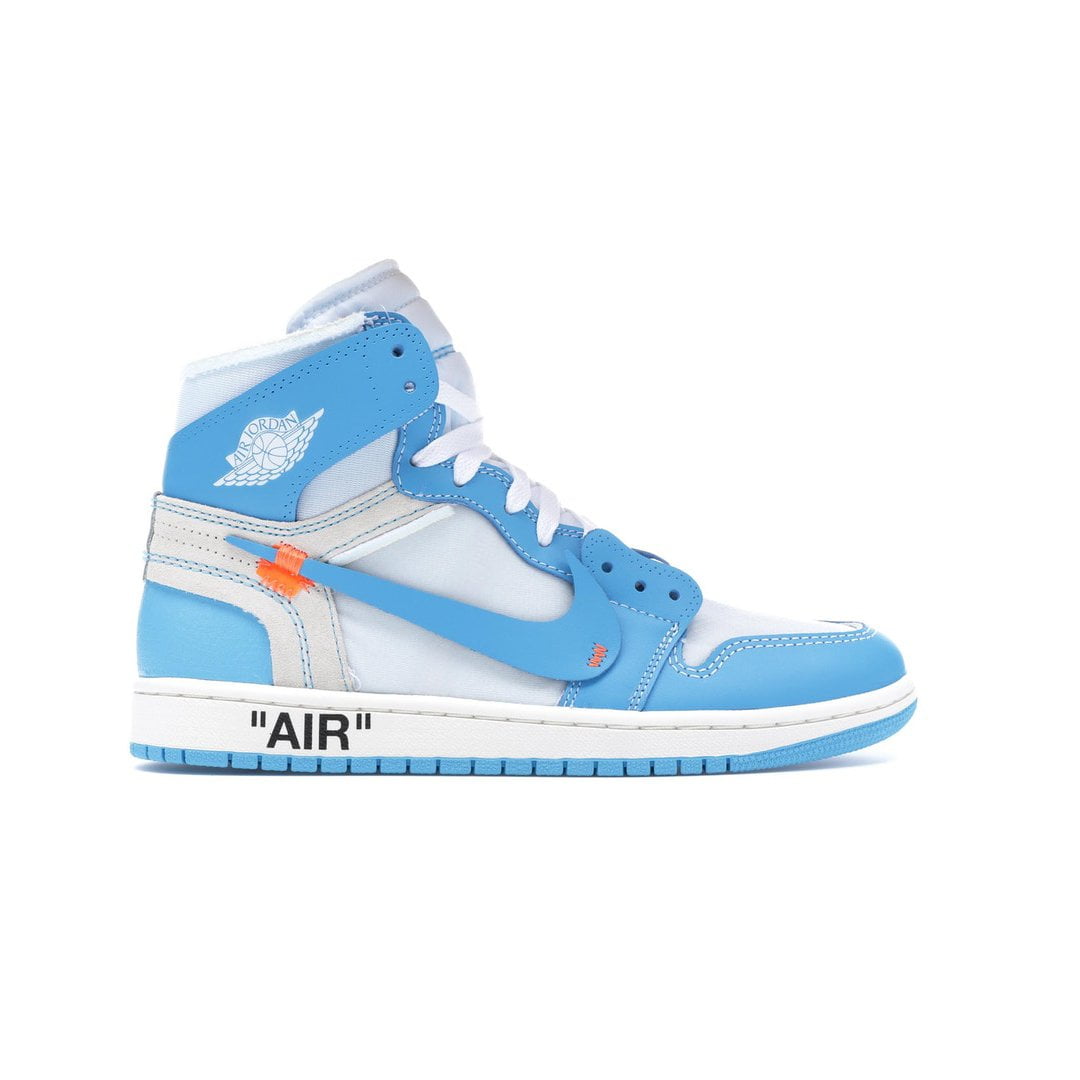 Кроссовки Nike Air Jordan 1 Retro High Off-White University Blue