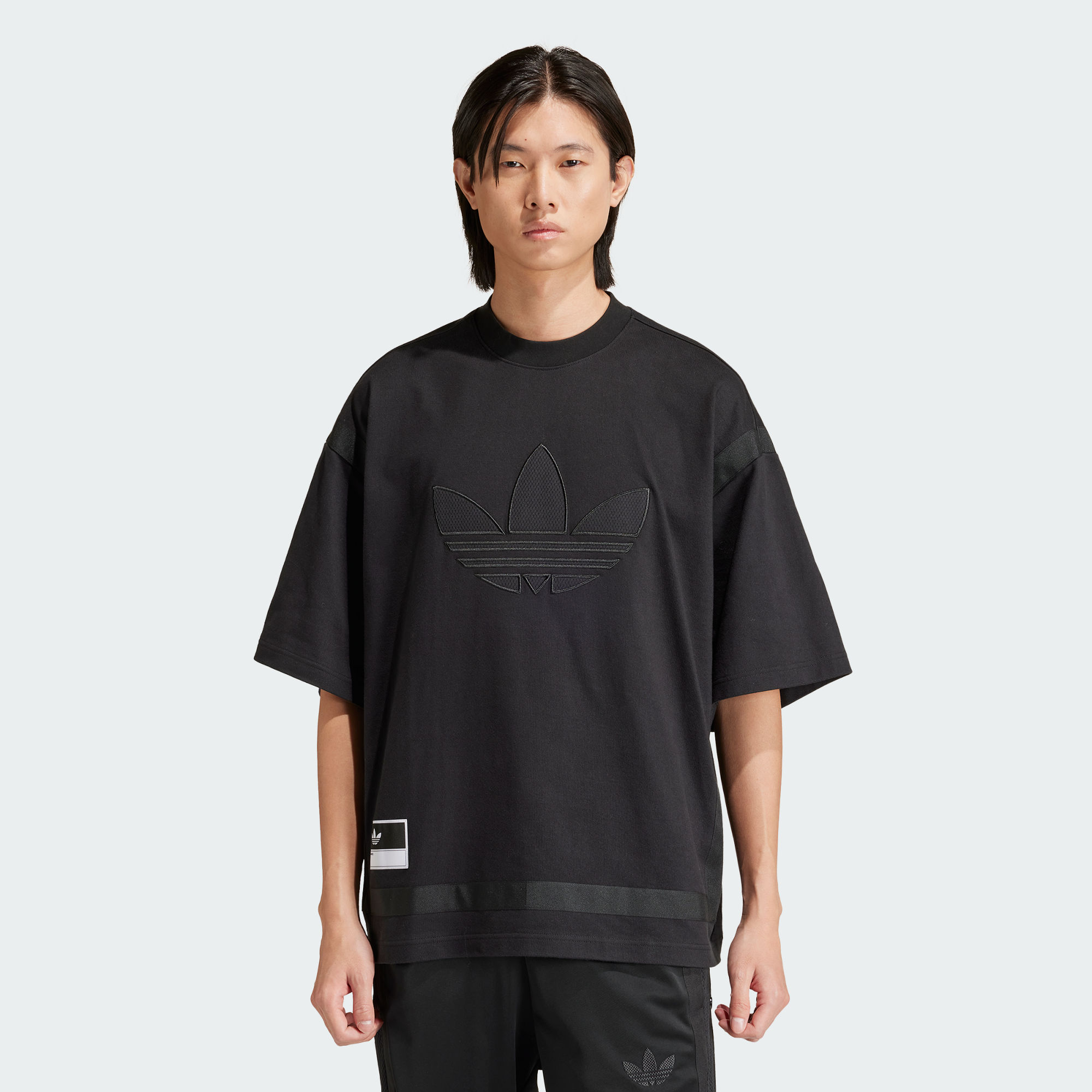 Мужская футболка adidas STREET PREMIUM ADIBREAK TEE черная