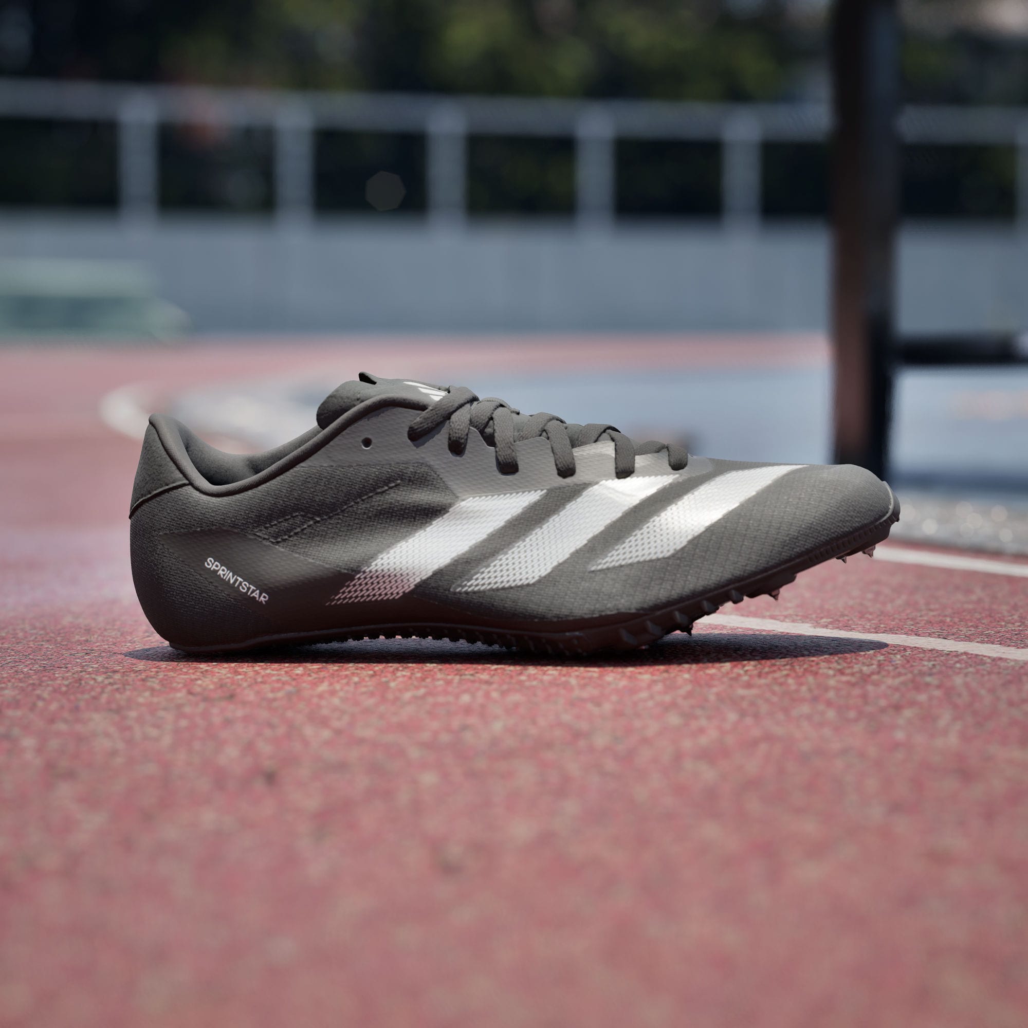 Кроссовки adidas ADIZERO SPRINTSTAR SHOES черно-белые