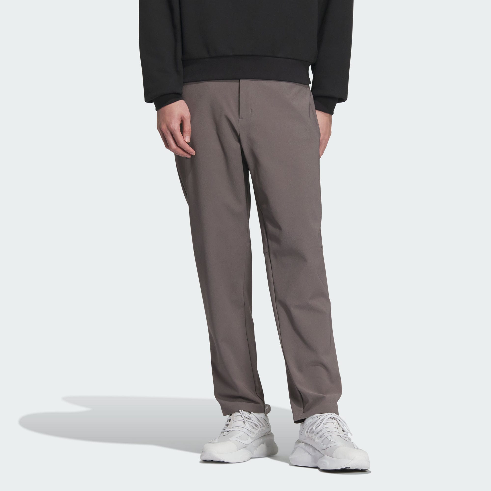 Мужские брюки adidas PREMIUM CASUAL REGULAR FIT PANTS серые