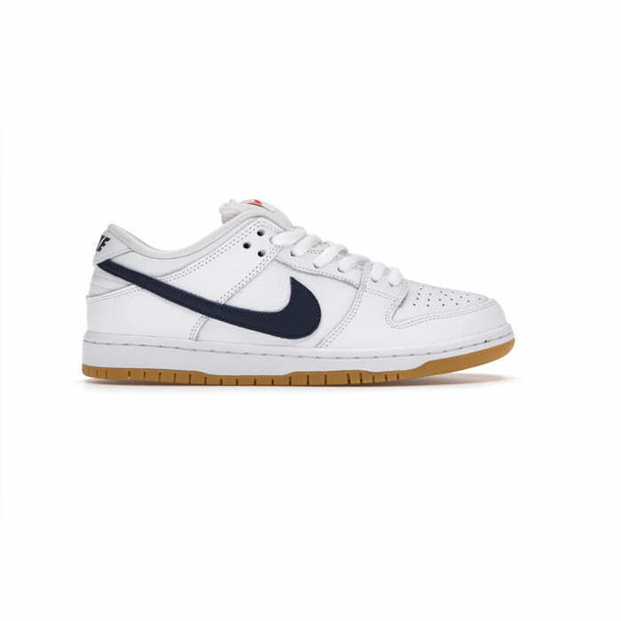 Кроссовки Nike SB Dunk Low Orange Label White Navy