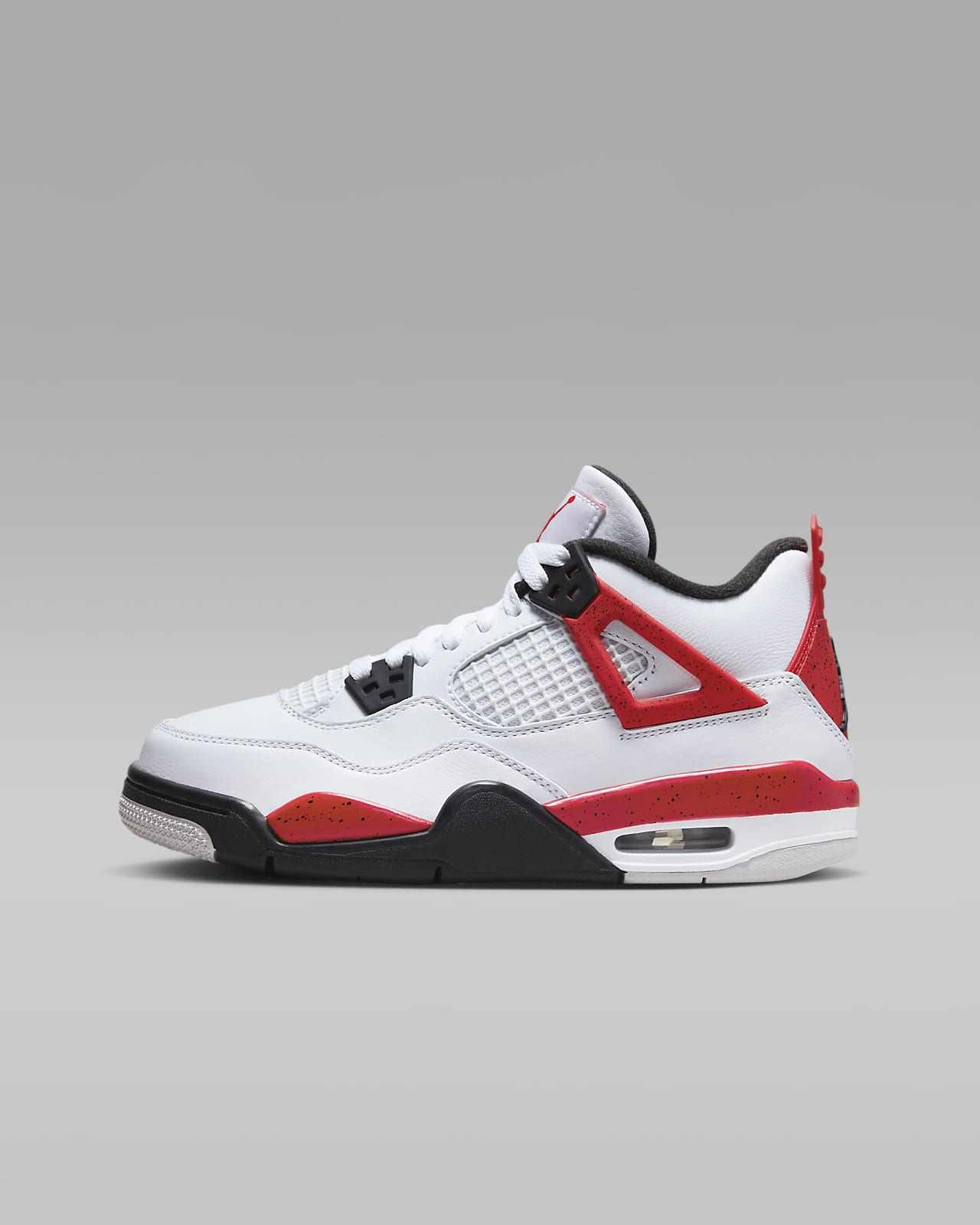 Детские кроссовки nike Air Jordan 4 Retro (GS) черные