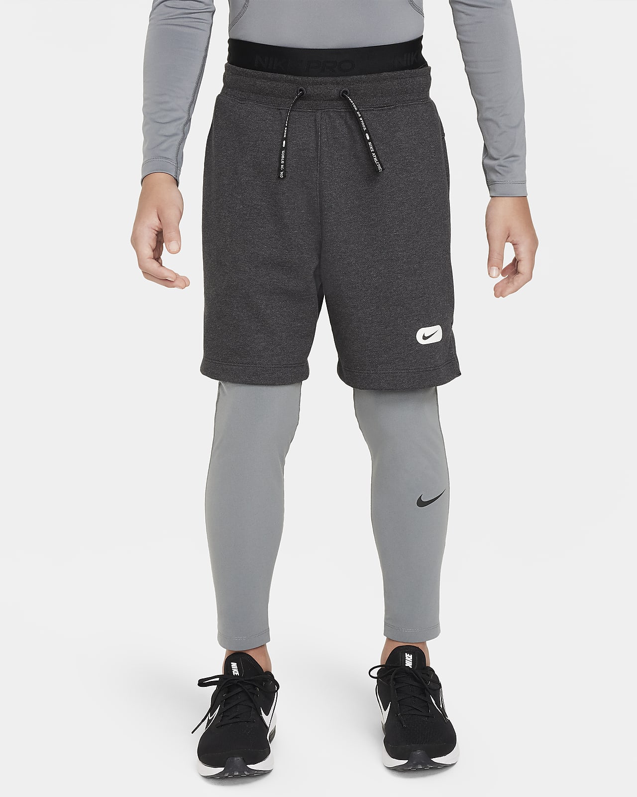 Детские леггинсы Nike Pro Dri-FIT черные