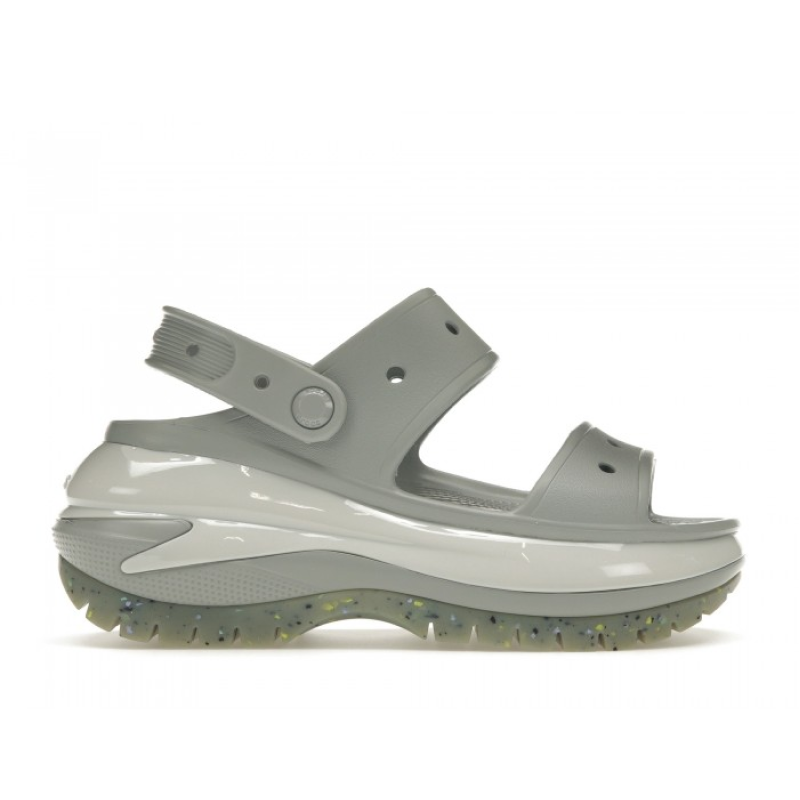 Crocs Mega Crush Sandal Light Grey