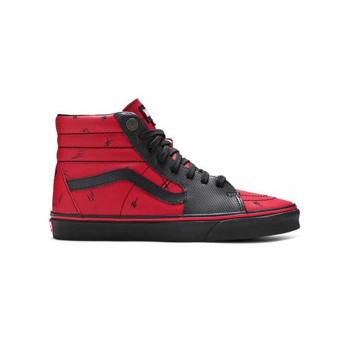 Кеды Vans Sk8-Hi Marvel Deadpool