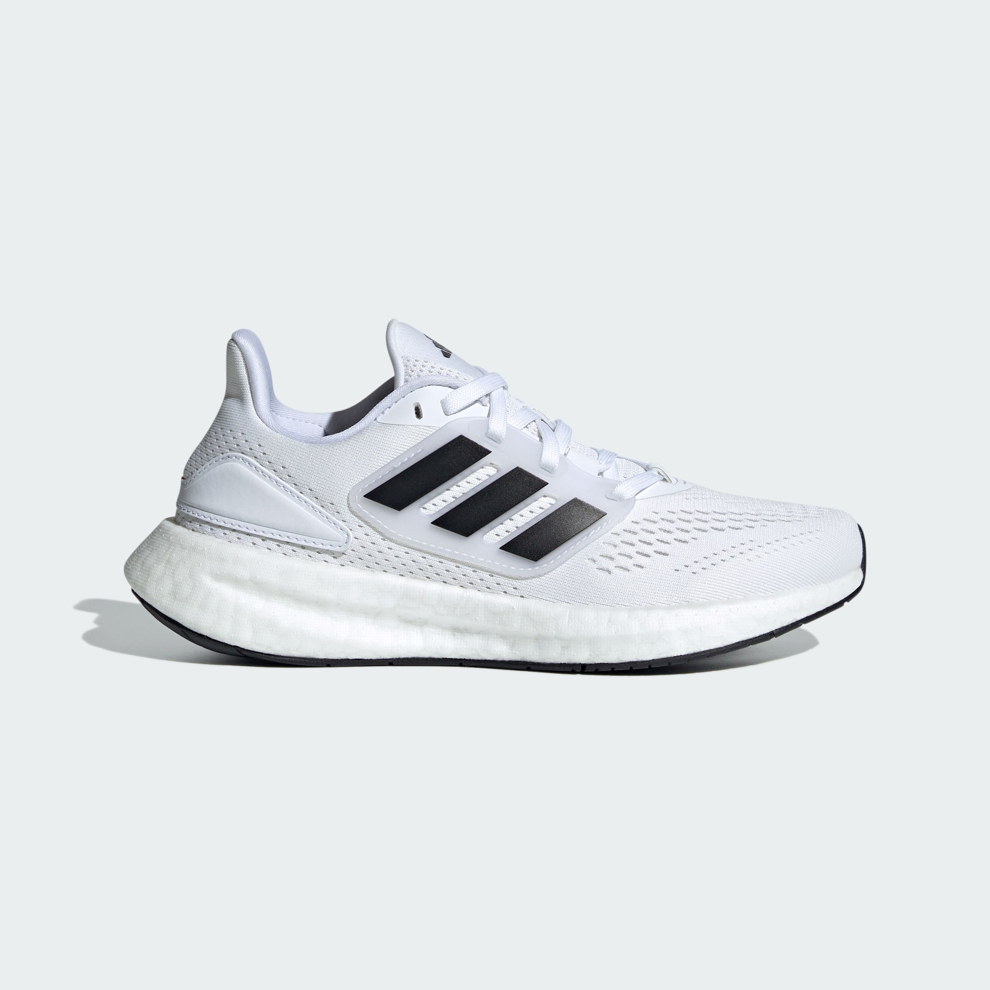 Детские кроссовки adidas PUREBOOST RUNNING SHOES черно-белые