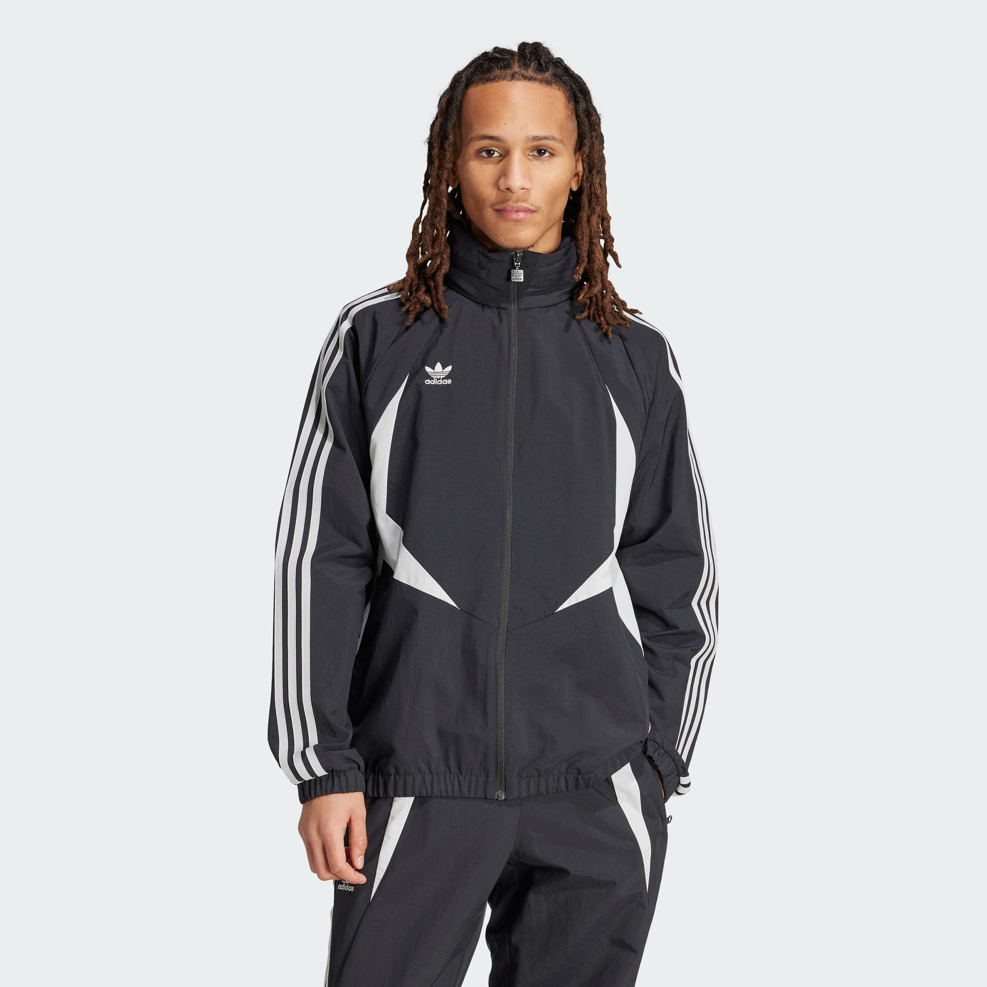 Мужская куртка adidas TRACK TOP черная