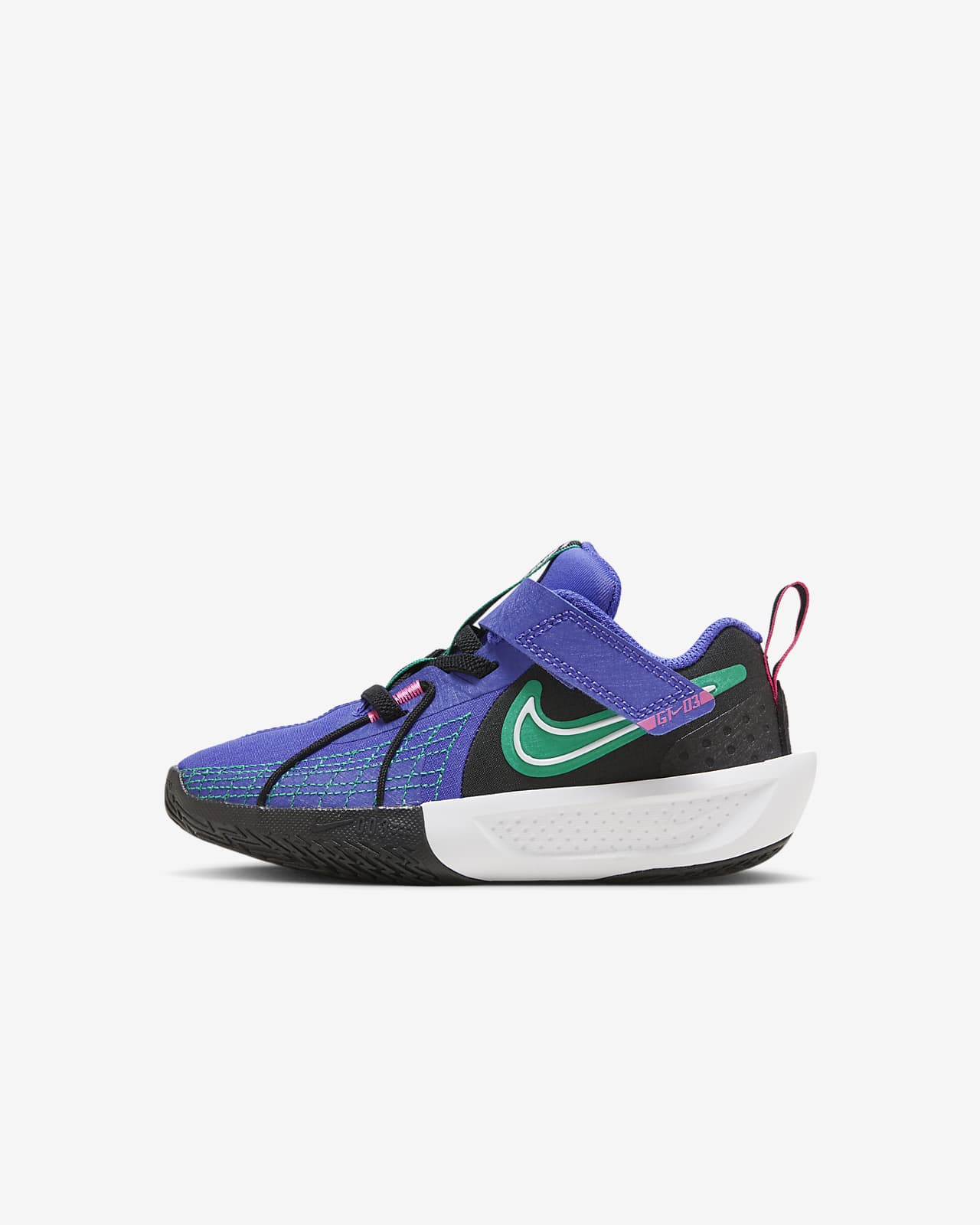 Детские кроссовки Nike G.T. Cut 3 (PS) черные