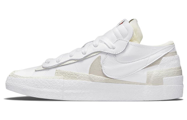 Sacai x Nike Blazer Low "White Patent Leather"