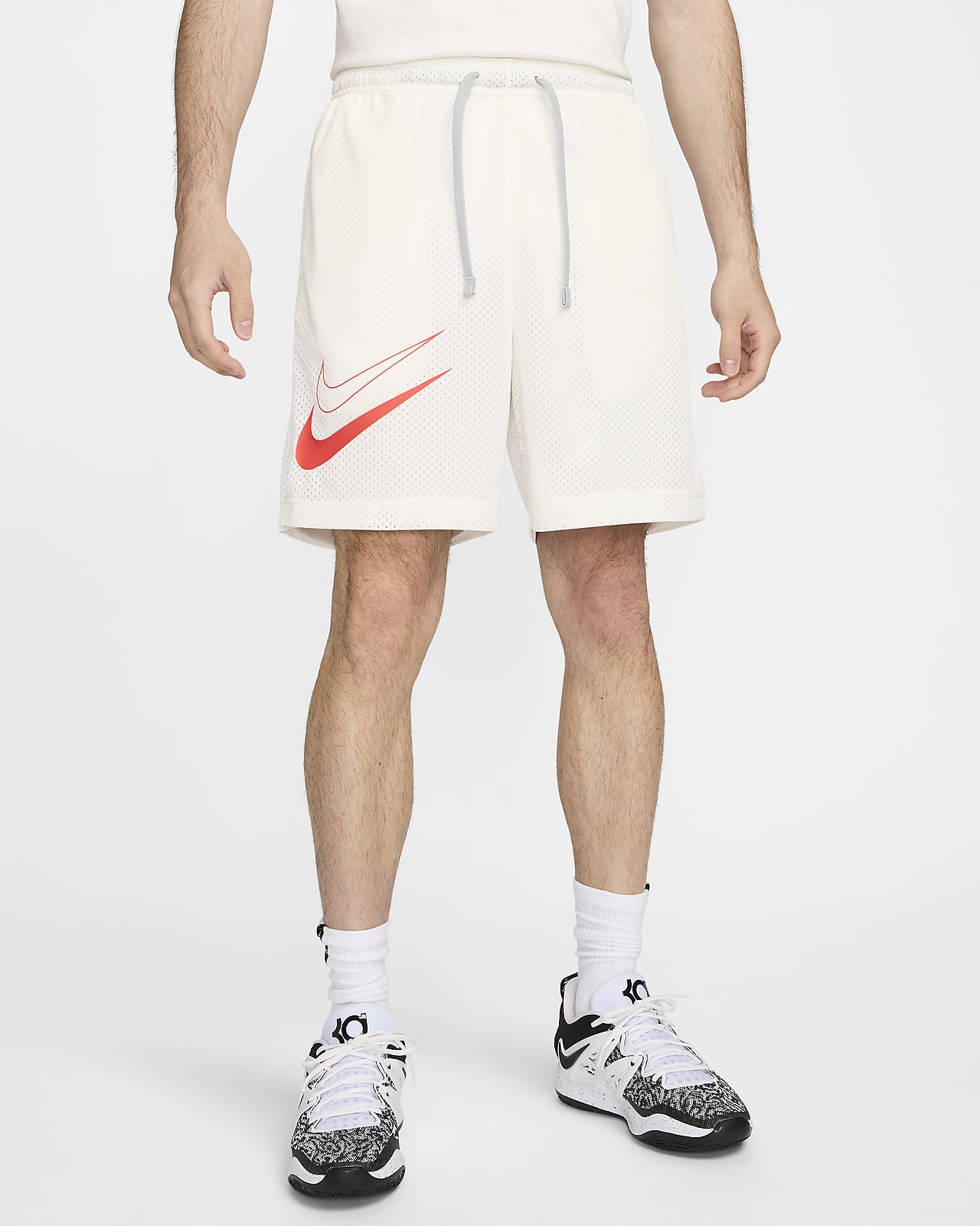 Мужские шорты nike KD серые