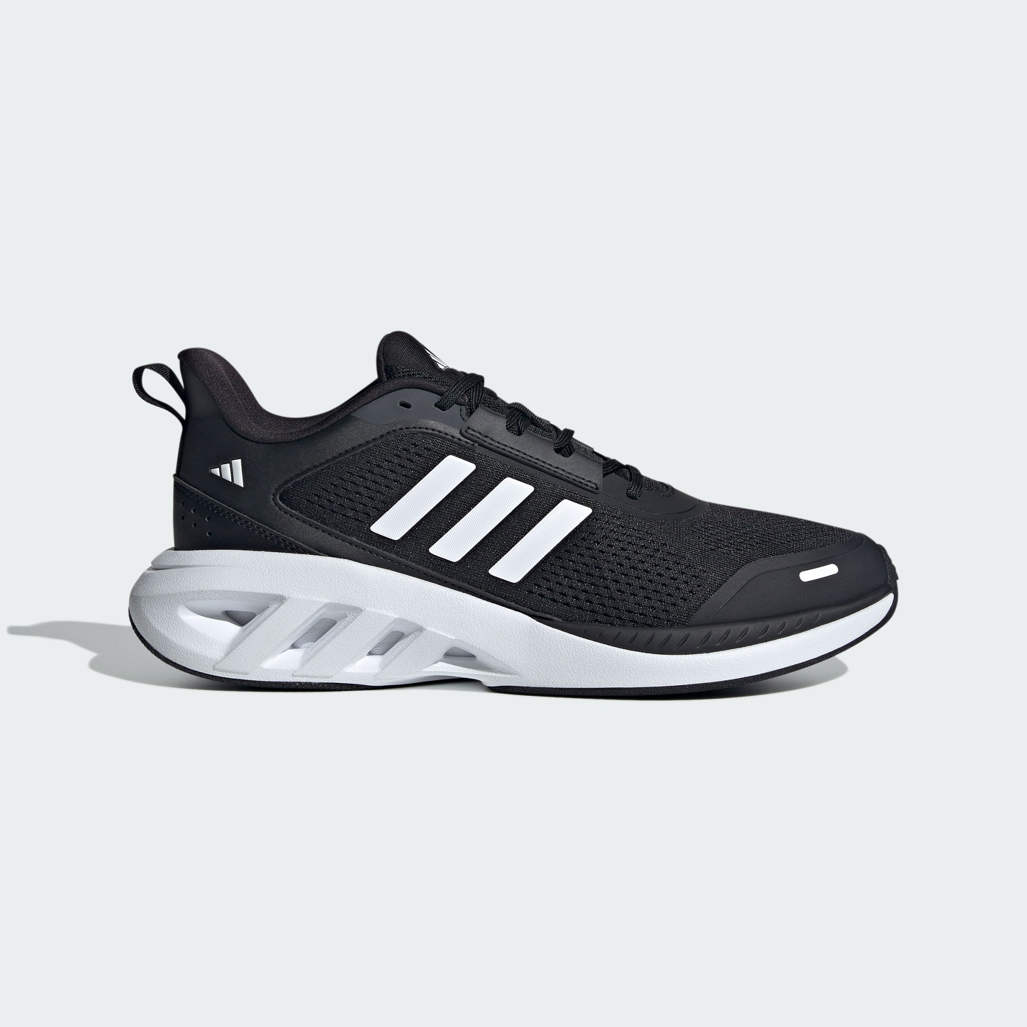 Кроссовки adidas ALL DAY POWER E SHOES черно-белые