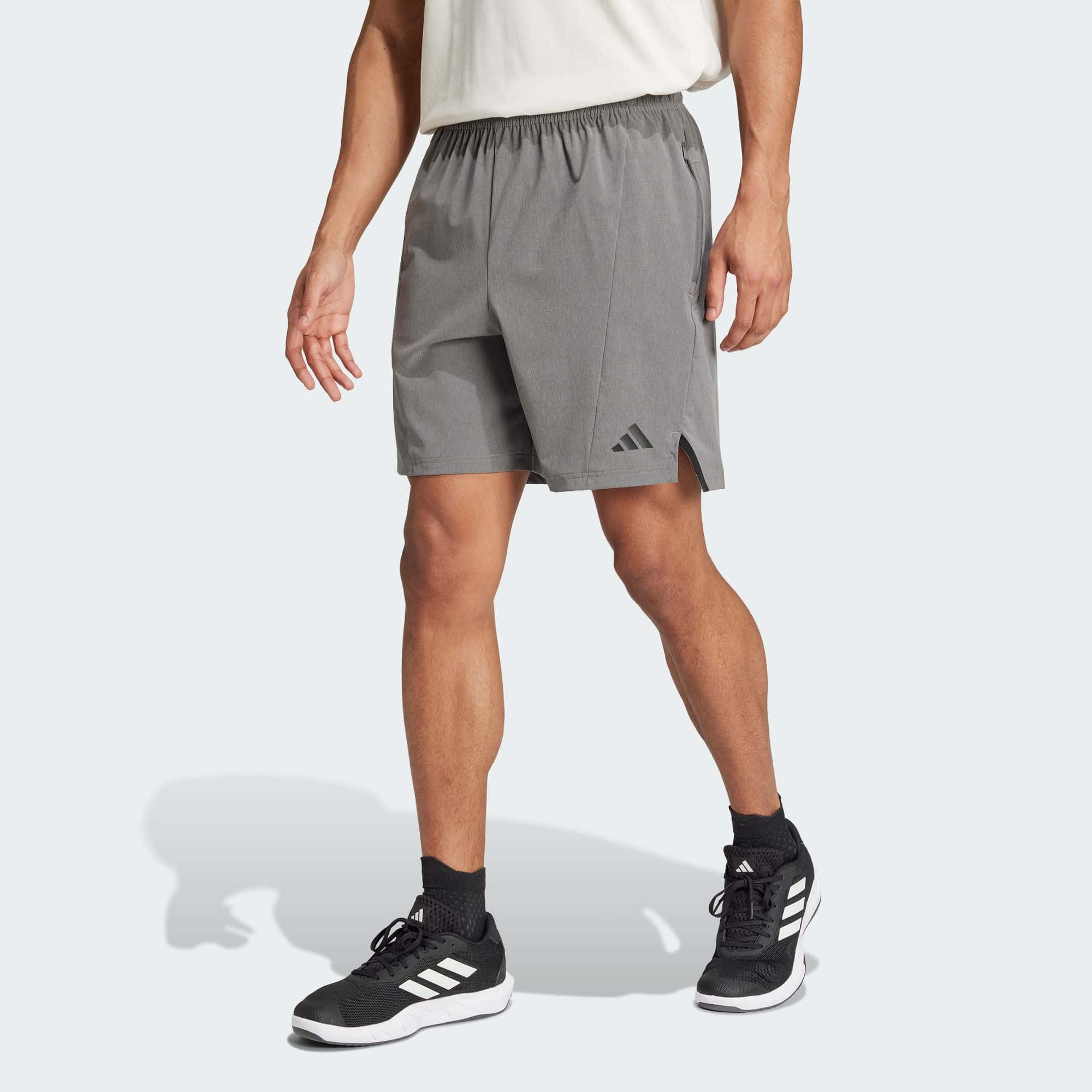 Мужские шорты adidas TRAINING MÉLANGE SHORTS