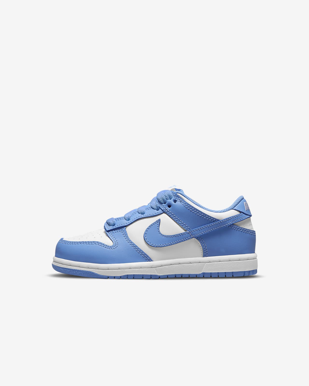 Детские кроссовки Nike Dunk Low (PS) белые