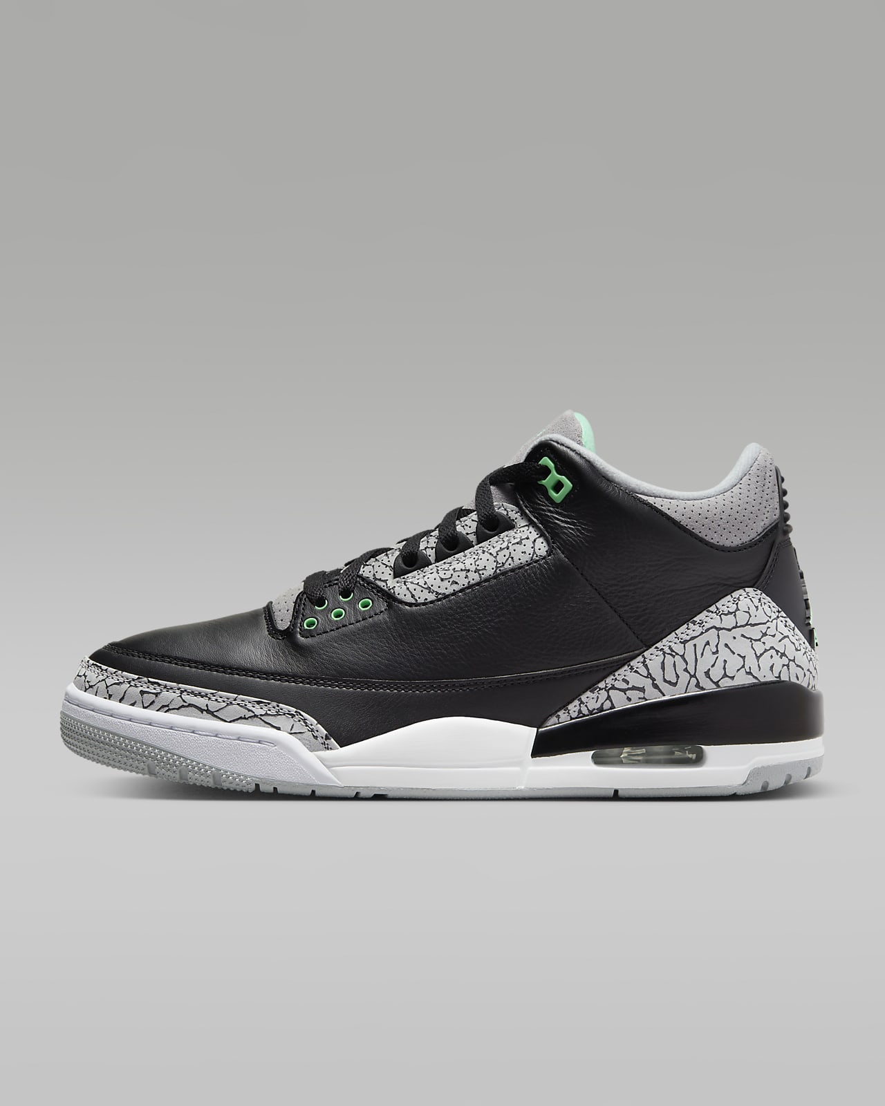 Мужские кроссовки nike Air Jordan 3 Retro черные