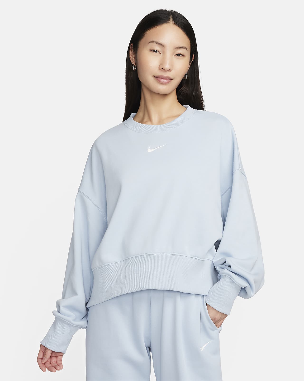 Женский свитшот Nike Sportswear Phoenix Fleece синий