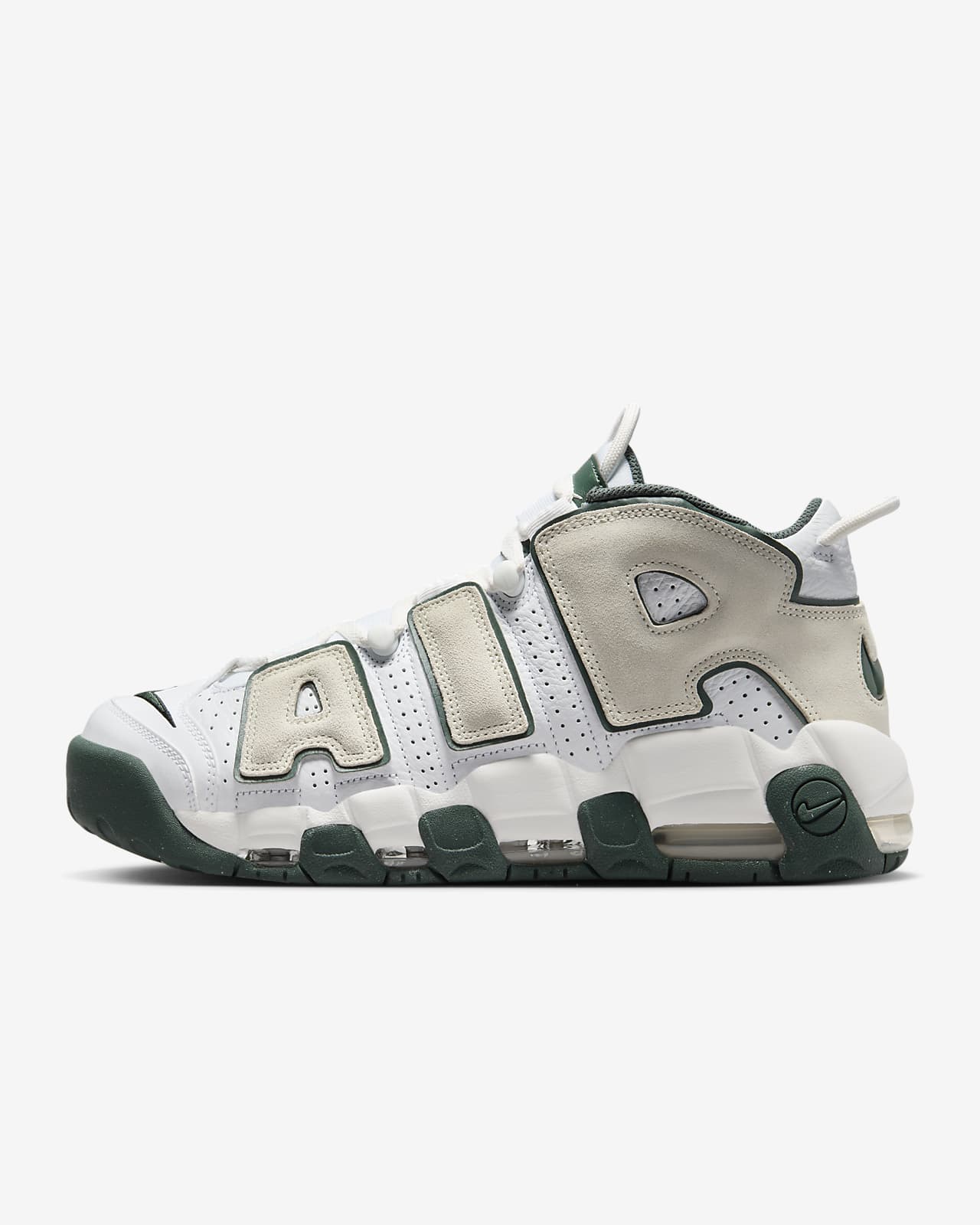 Мужские кроссовки Nike Air More Uptempo &#8217;96 зеленые