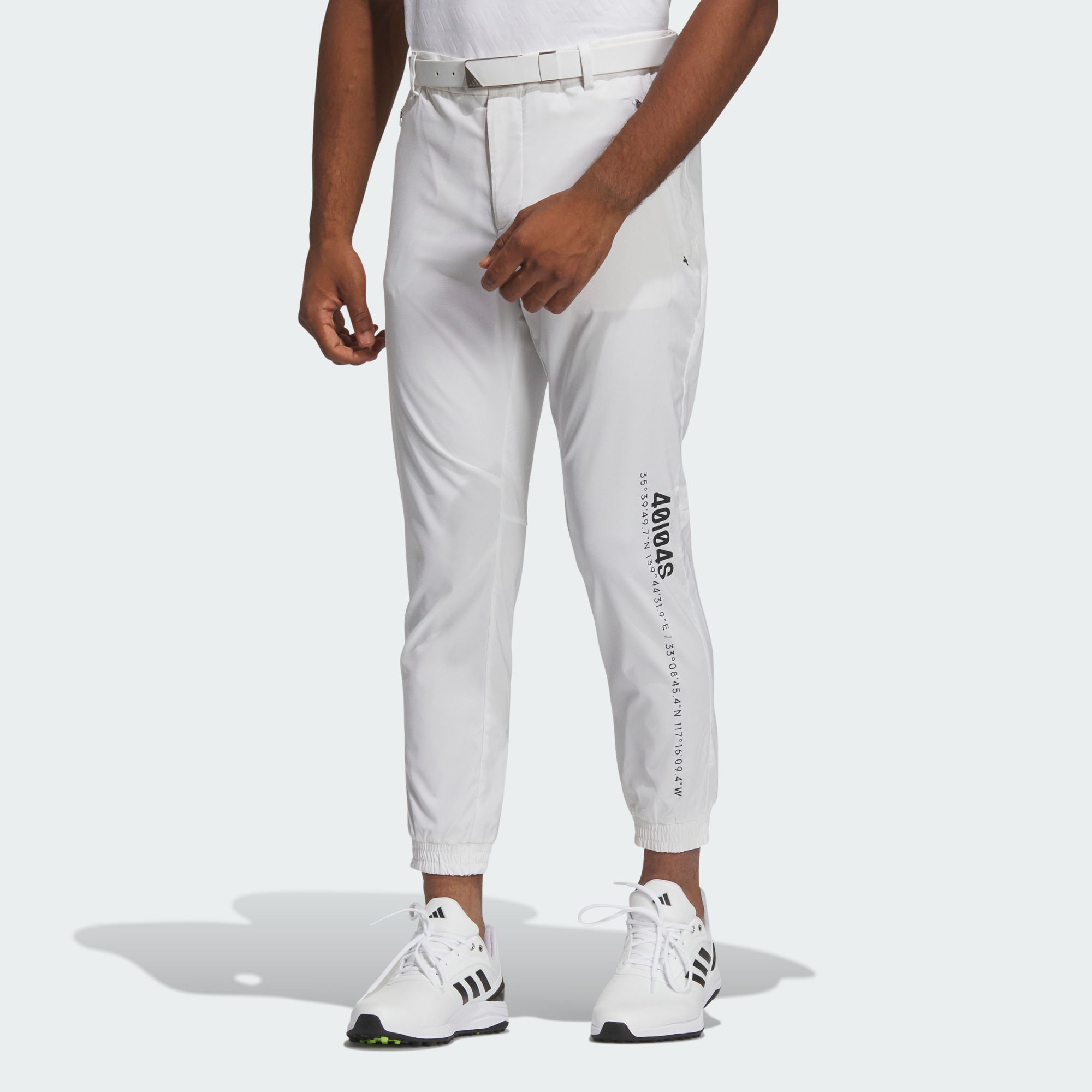 Мужская футболка adidas HEAT.RDY 9/10 JOGGER PANTS белая