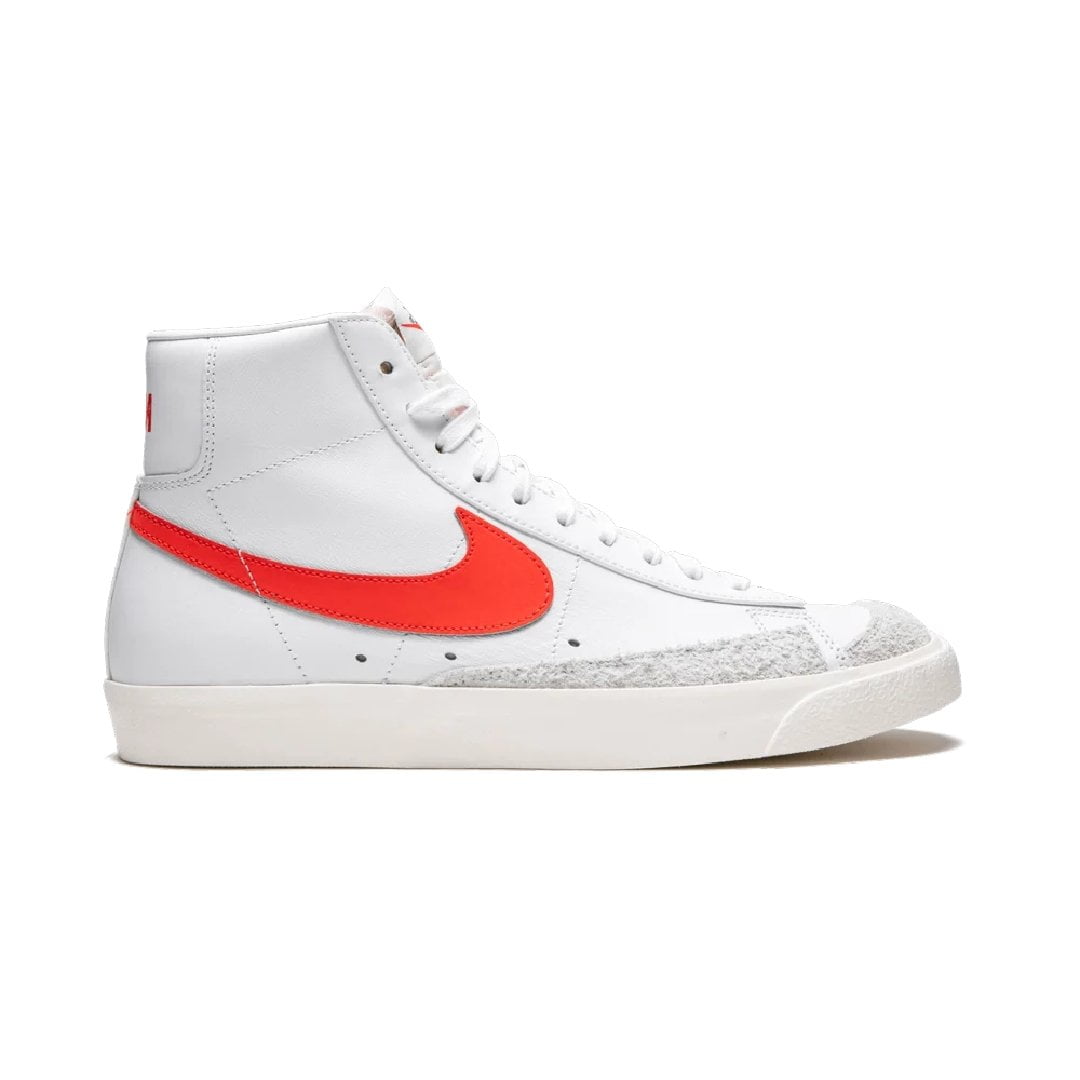 Кеды Nike Blazer Mid 77 Habanero Red белые