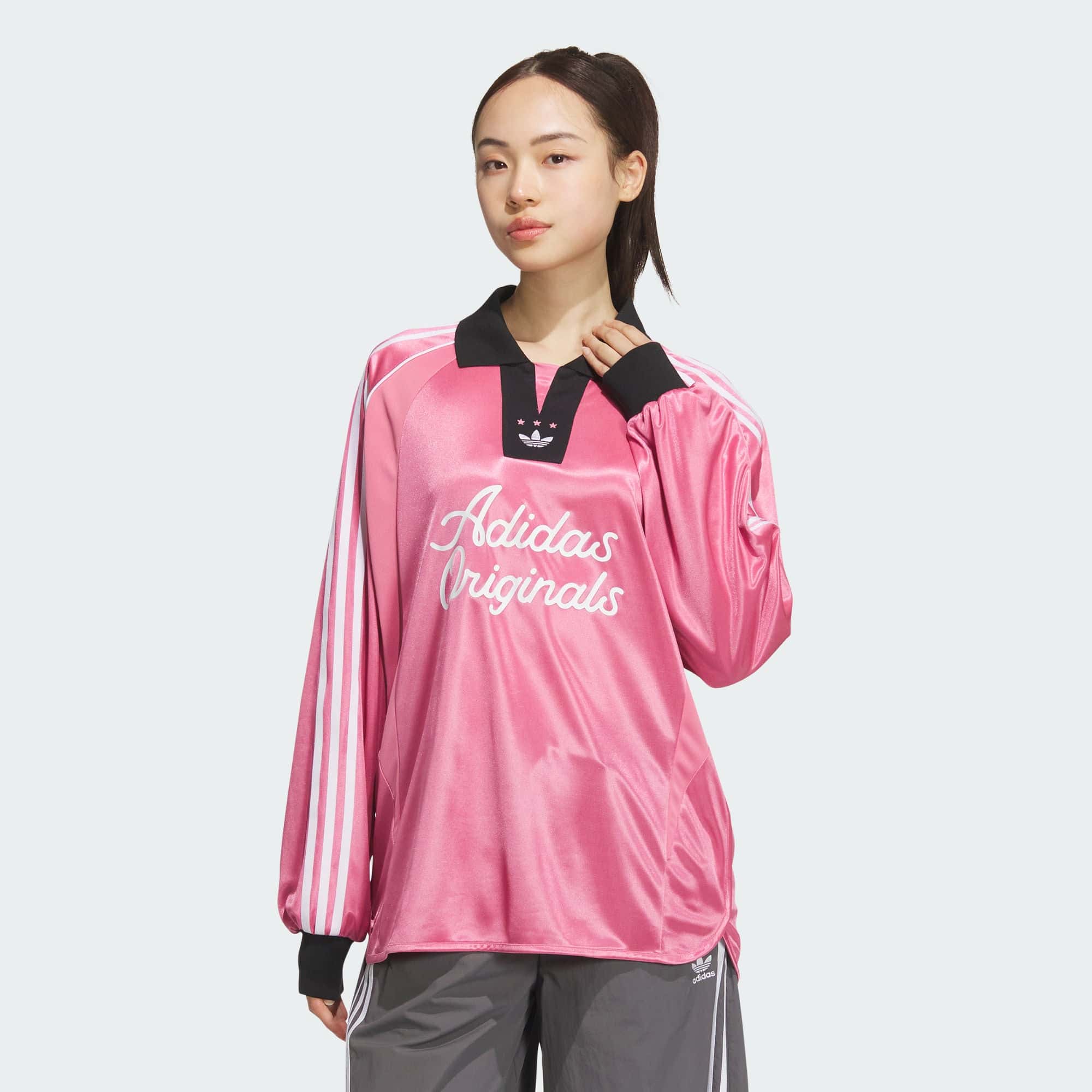 Женская футболка adidas LONG SLEEVE SOCCER JERSEY