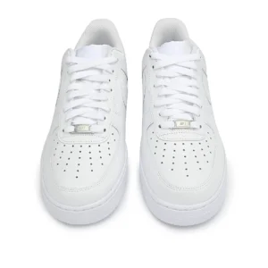 Air force one flyknit white best sale