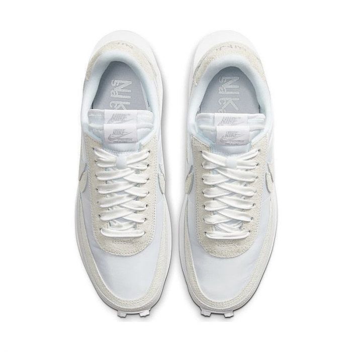 ld waffle sacai white nylon