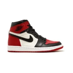 Nike air jordan 1 shop black and white high