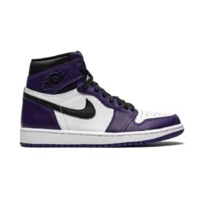 Jordan retro 1 purple and black new arrivals