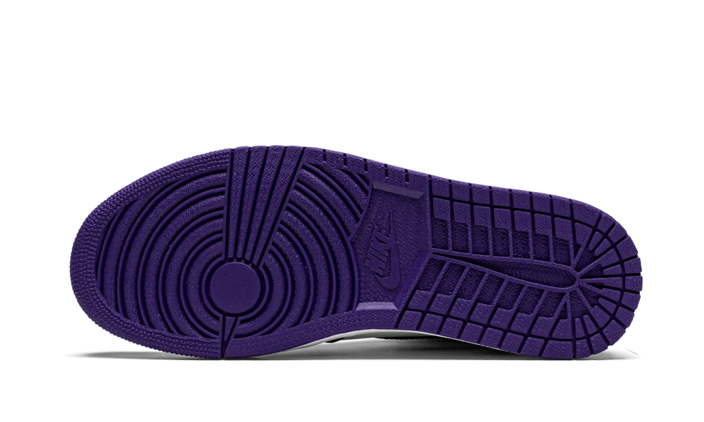 aj1 court purple white