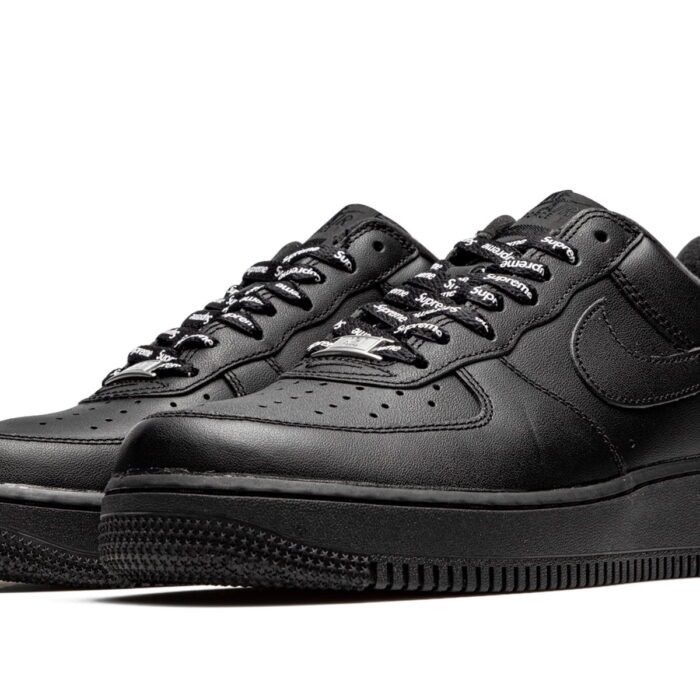 air force 1 x supreme black