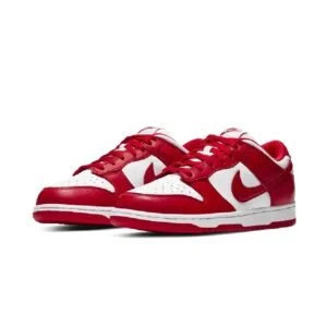 Nike dunk grey clearance red