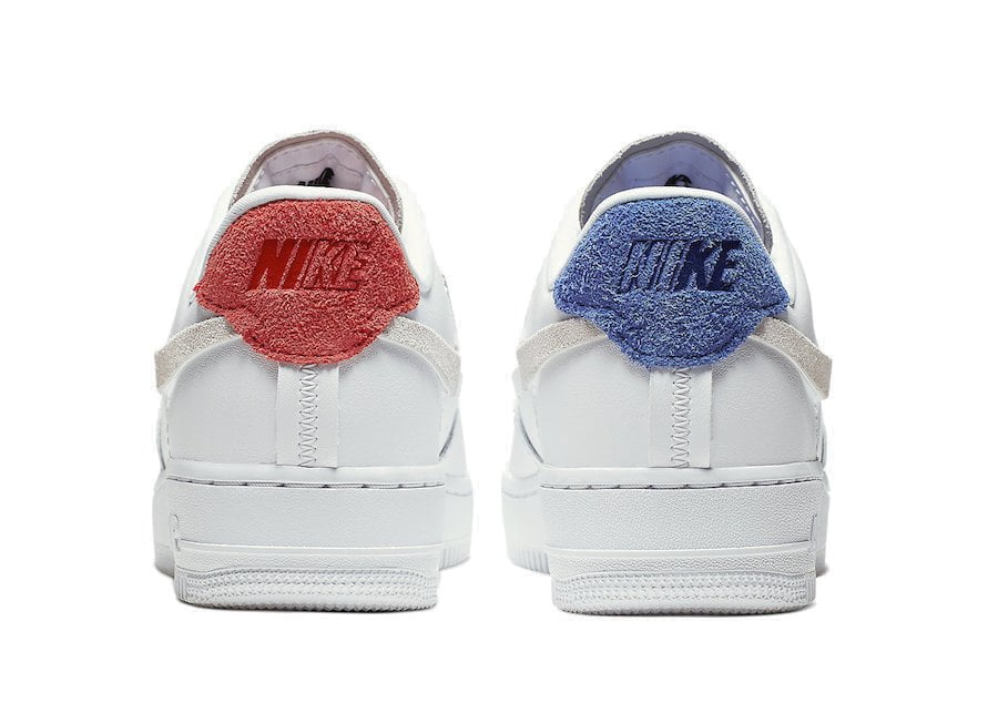 air force 1 inside out white