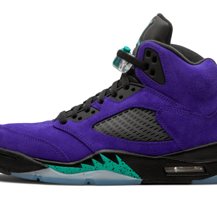 air jordan 5 white grape