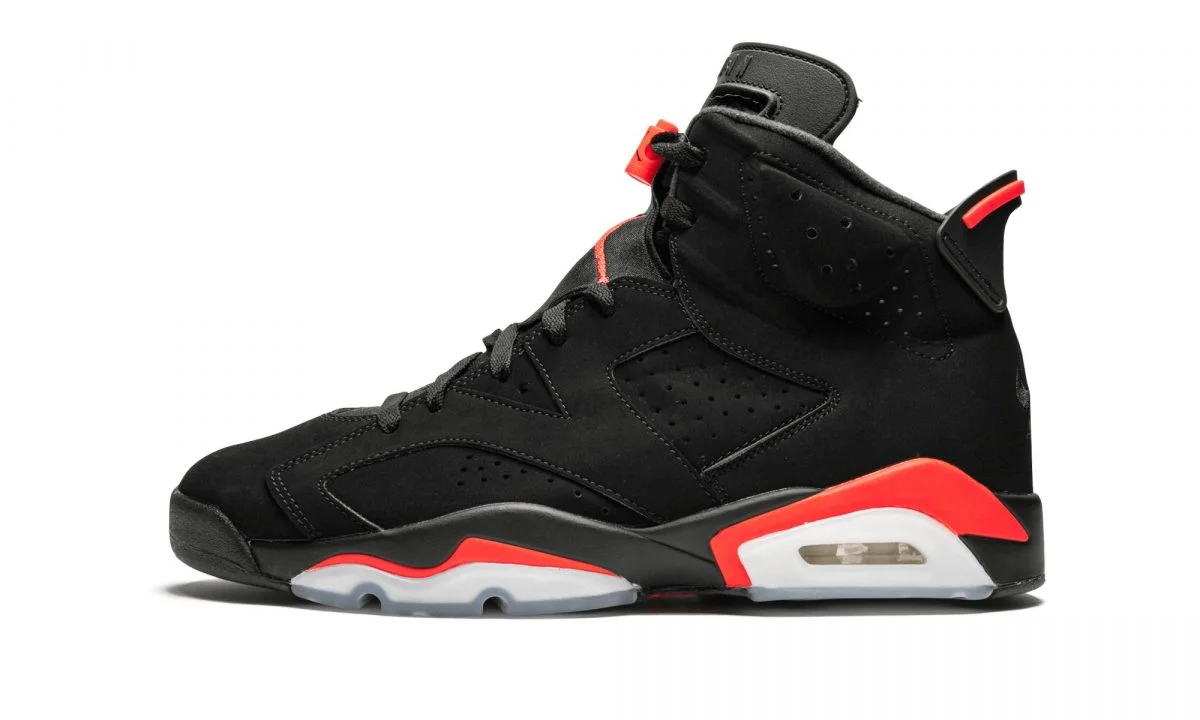 Кроссовки Nike Air Jordan 6 Retro Black Infrared (2019) фотография