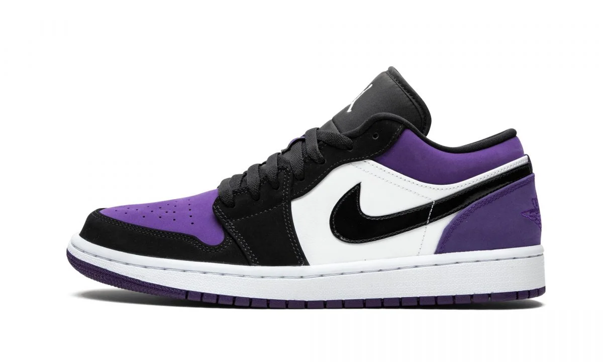 Кроссовки Nike Air Jordan 1 Low Court Purple фотография