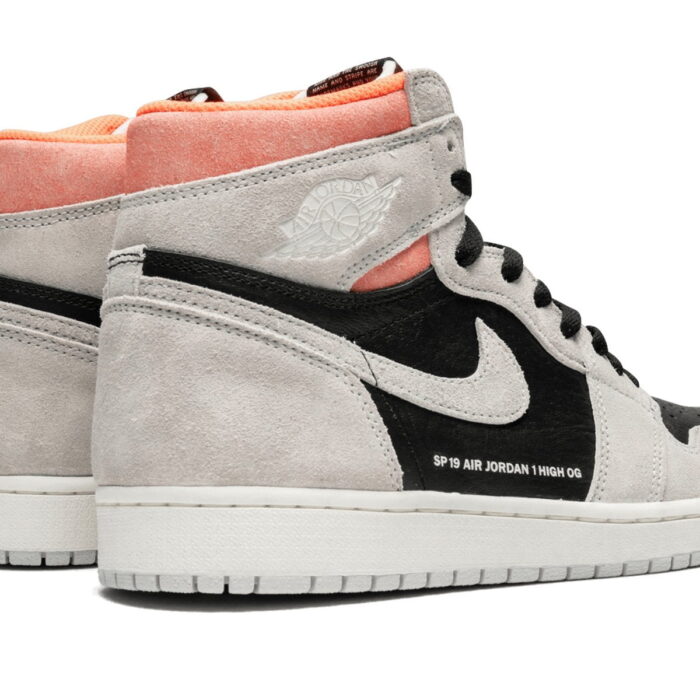 air jordan 1 neutral grey hyper crimson