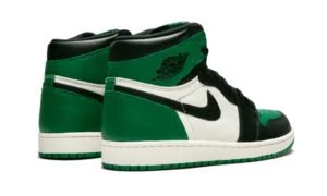 Green nike hotsell jordan shoes