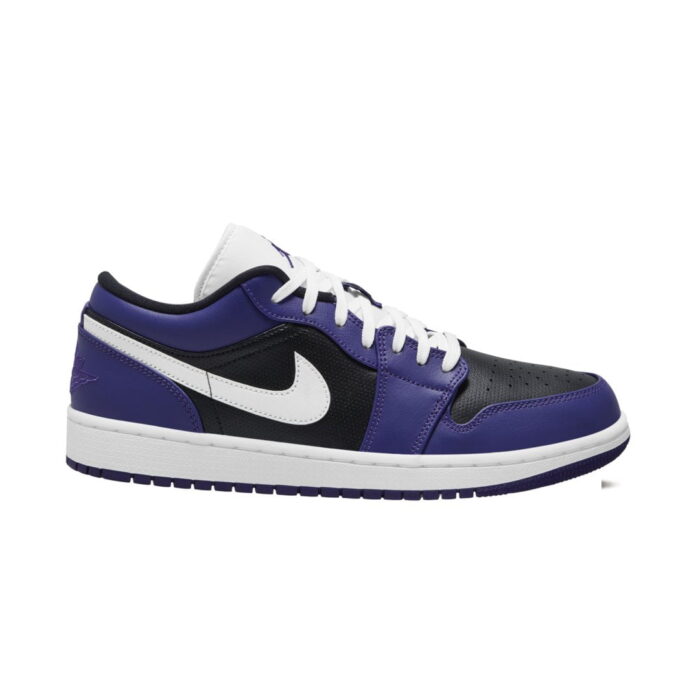 jordan 1 low black and purple