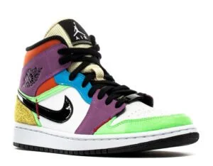 Air jordan cheap mid multicolor