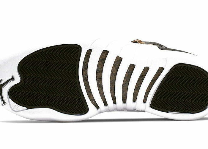 jordan 12 black and white retro